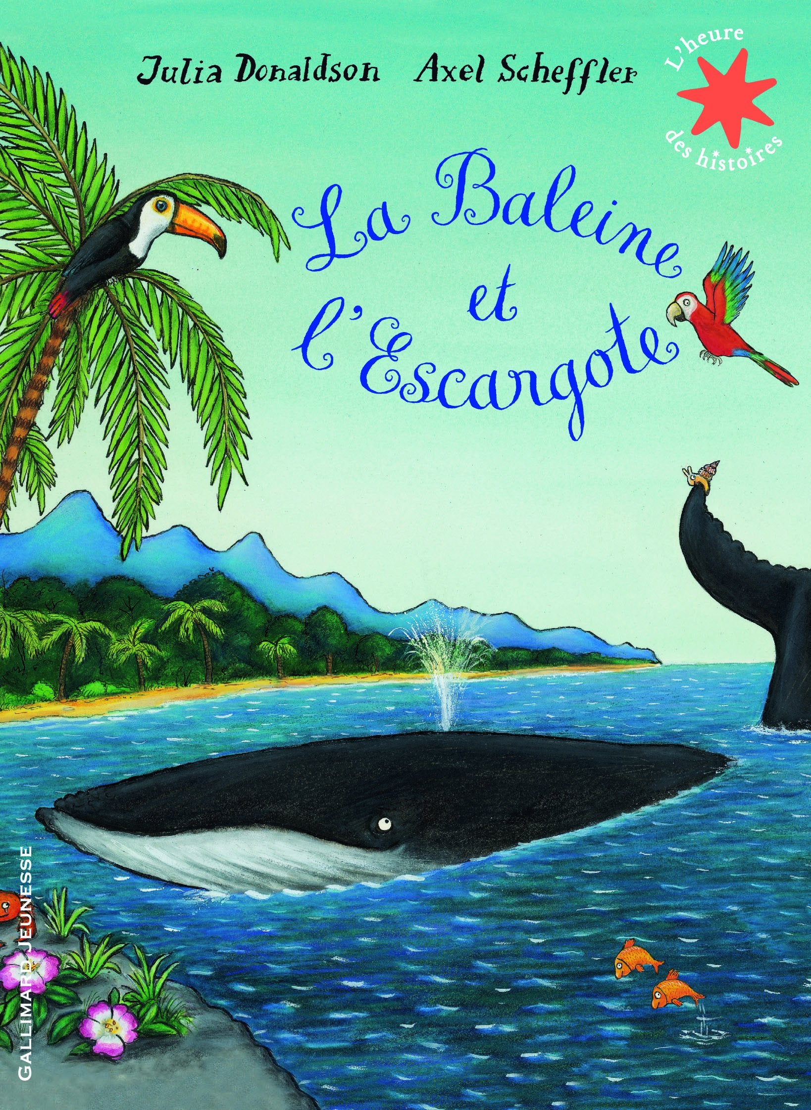 La Baleine et l'Escargote - L'heure des histoires - De 4 à 6 ans 9782075077880