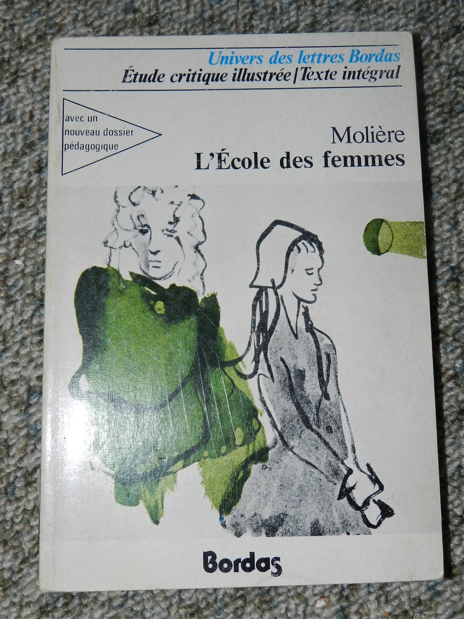 L'ecole des femmes / comedie 9782040109059