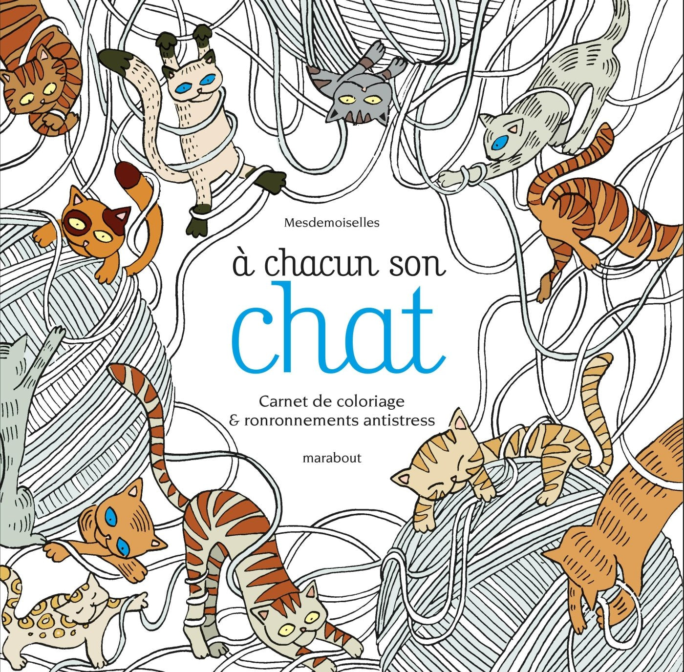A chacun son chat - Carnet de coloriage 9782501101554