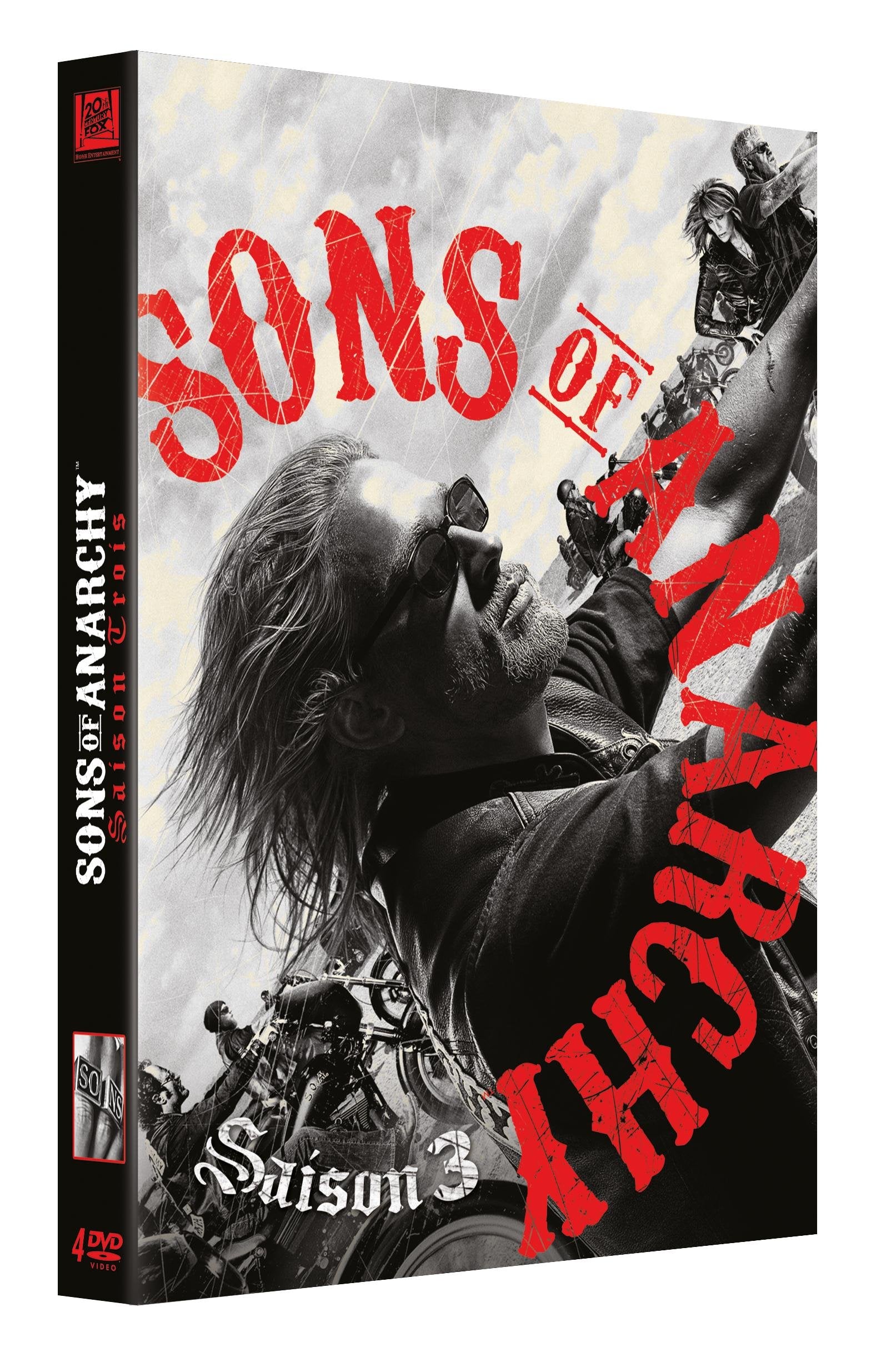 Sons of anarchy, Saison 3 - Coffret 4 DVD 3344428047917