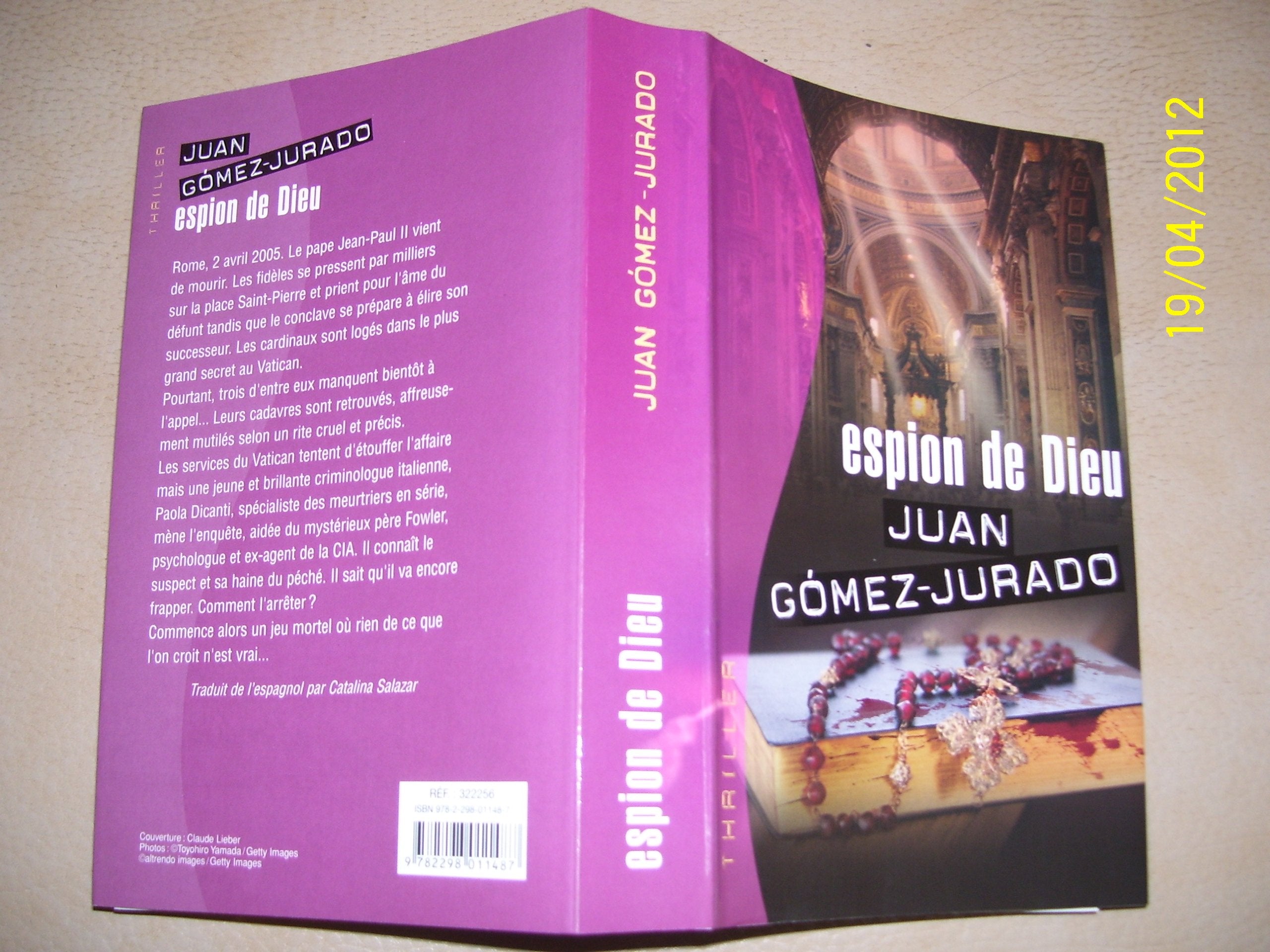 Espion de Dieu 9782298011487