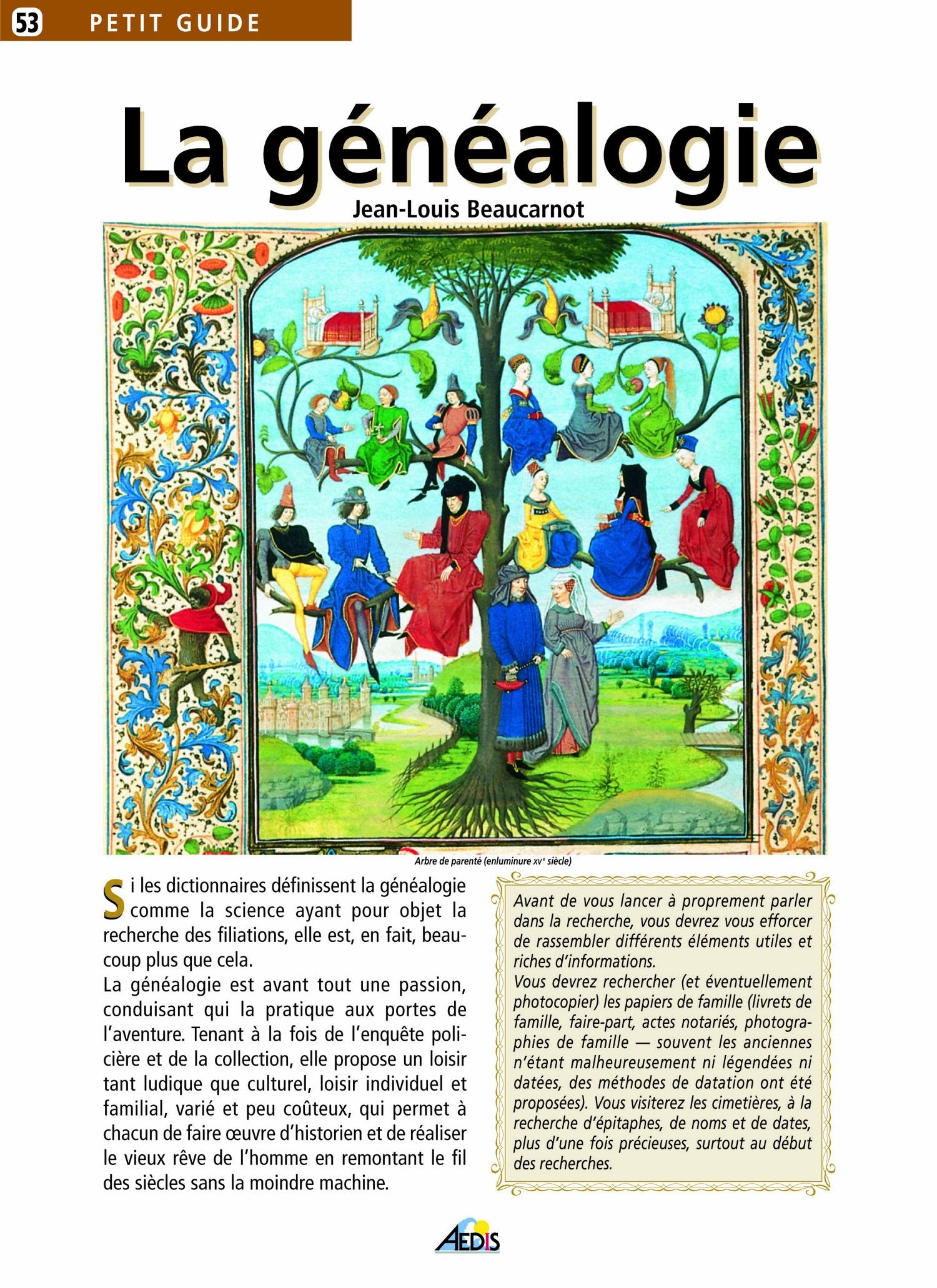 PG053 6 La généalogie 9782842590833