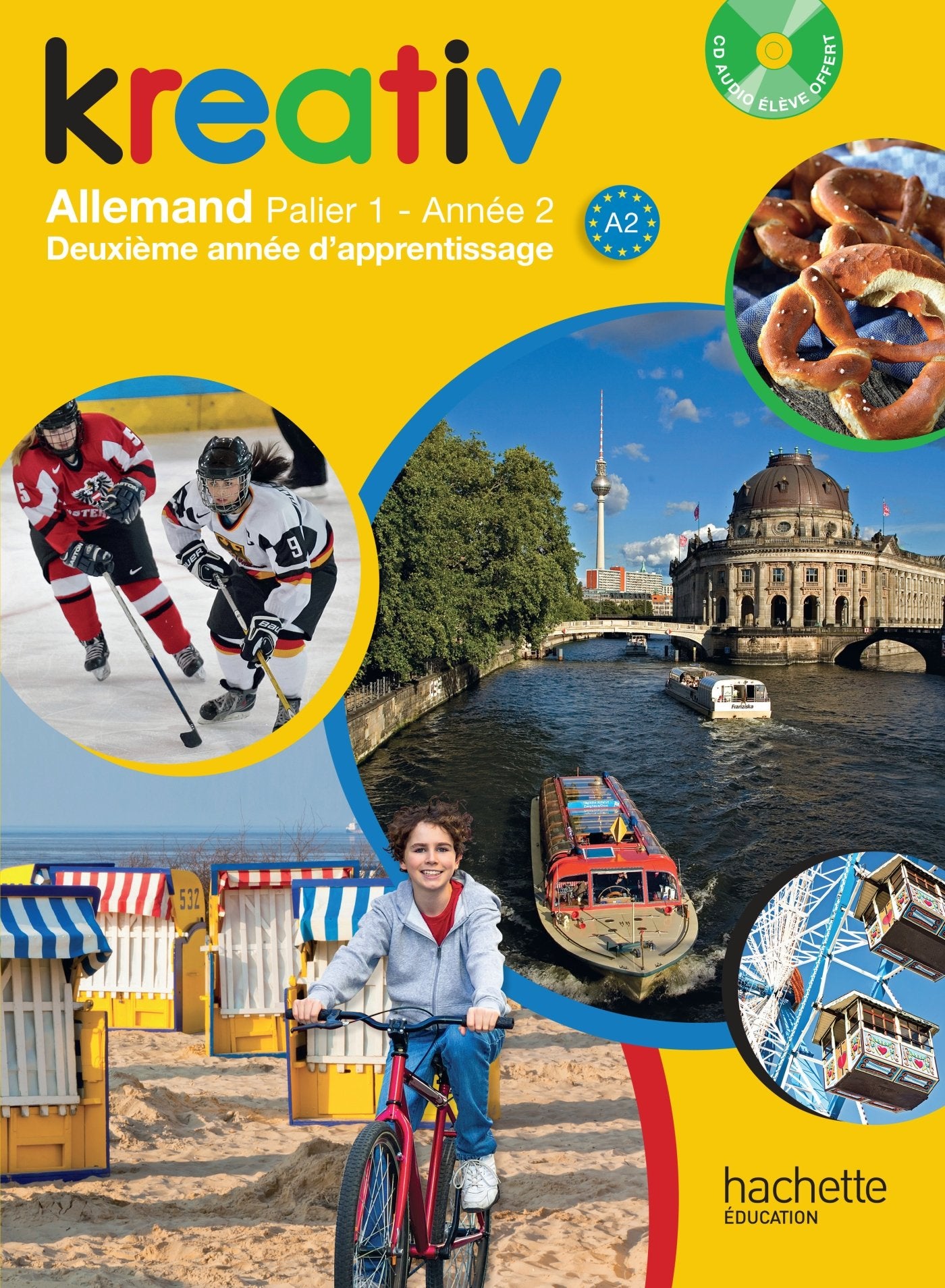 Kreativ année 2 palier 1 - Allemand - Livre de l'élève + CD audio élève inclus - édition 2014 9782011256782