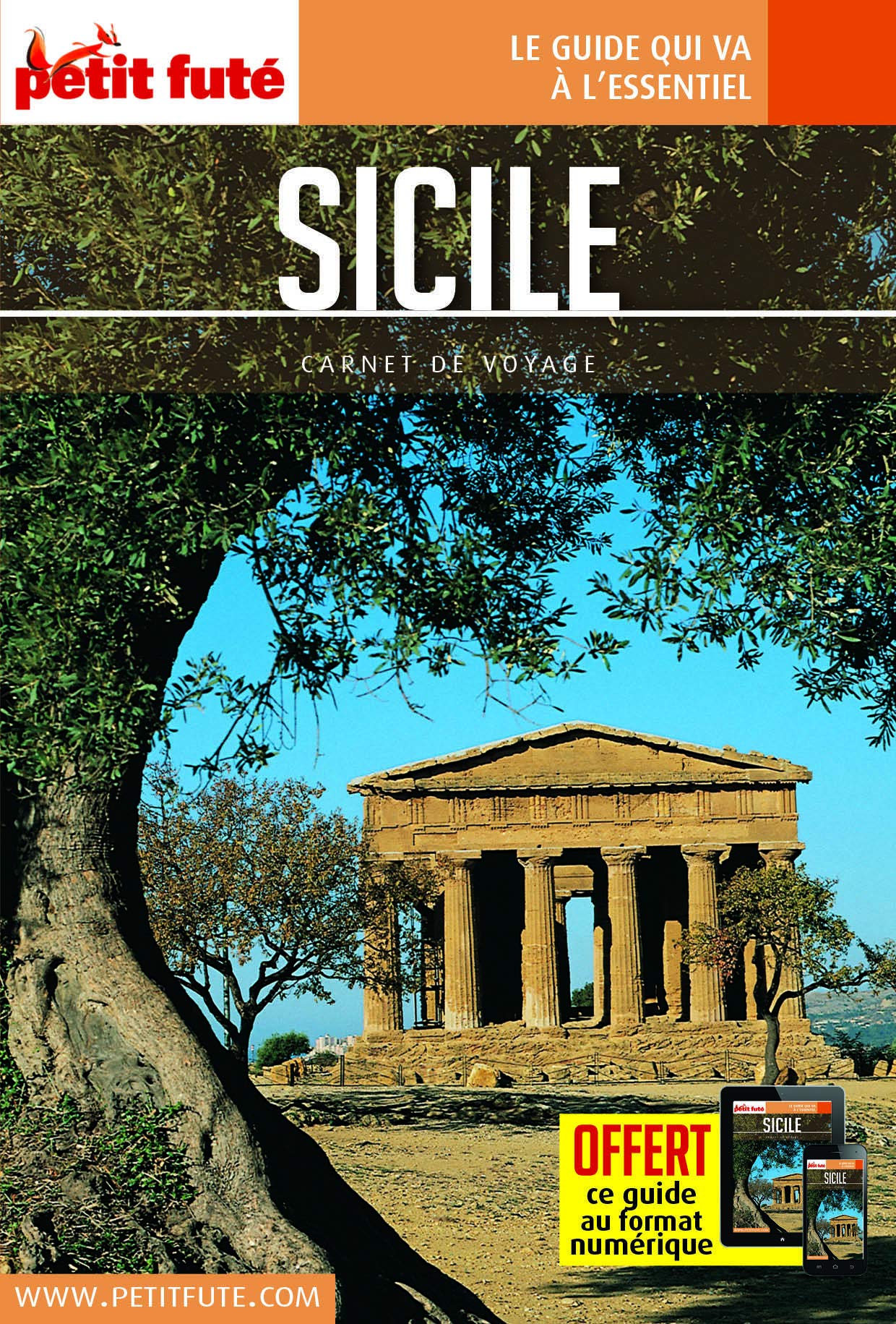 sicile 2017-2018 carnet petit fute + offre num 9791033158752