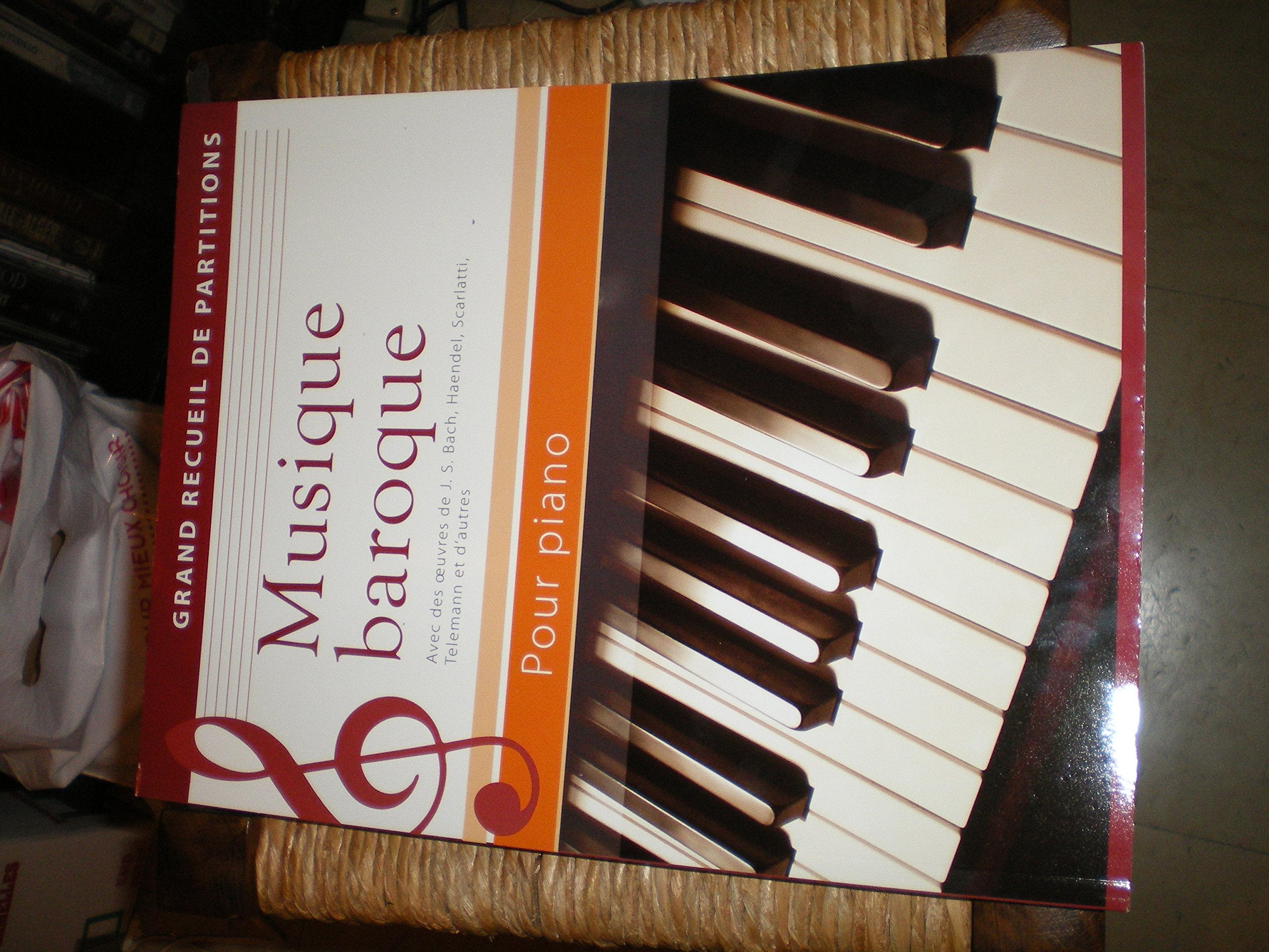 Musique baroque pour piano. Grand recueil de partitions 9783625138211