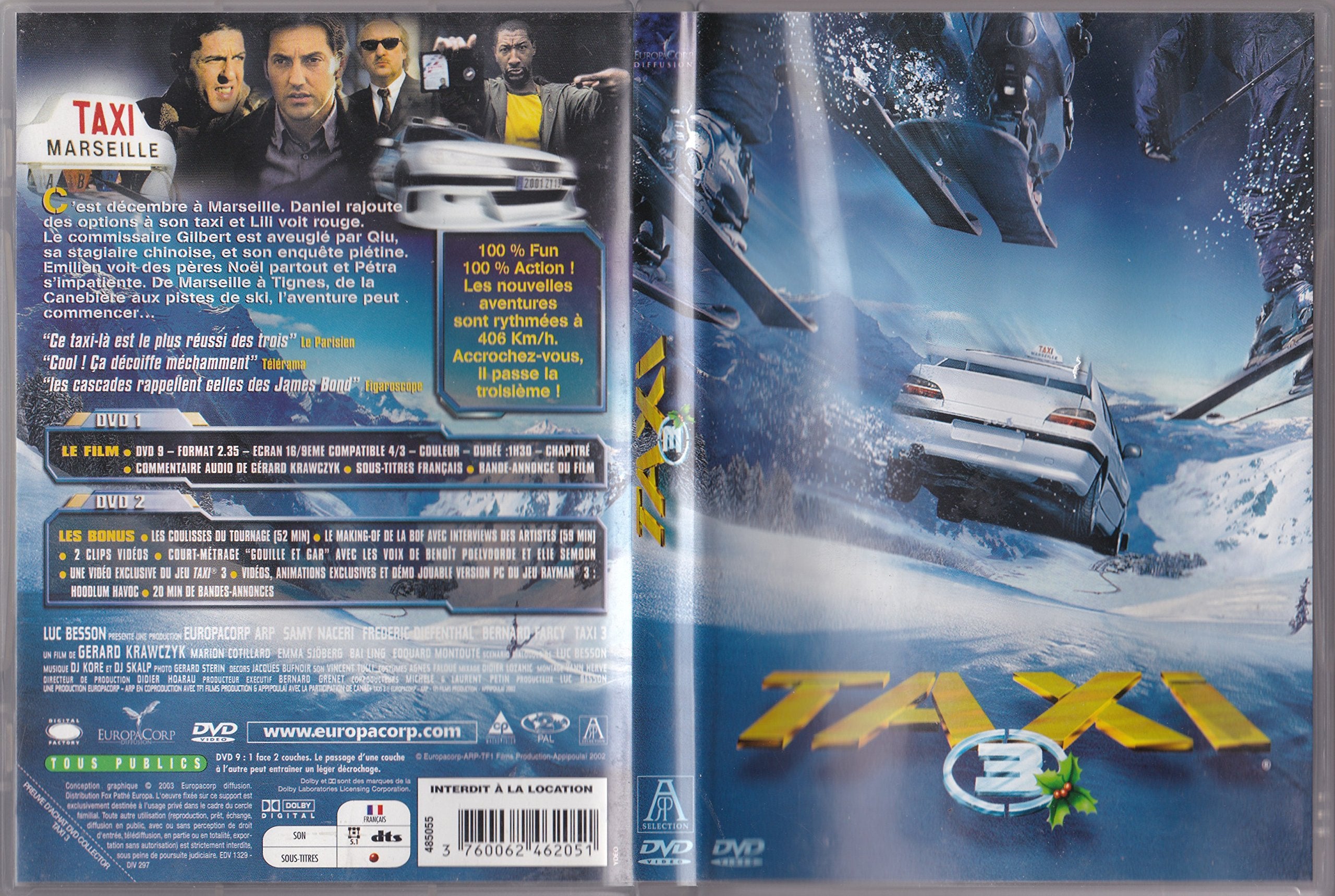 Taxi 3 (Édition simple) 3760062462075