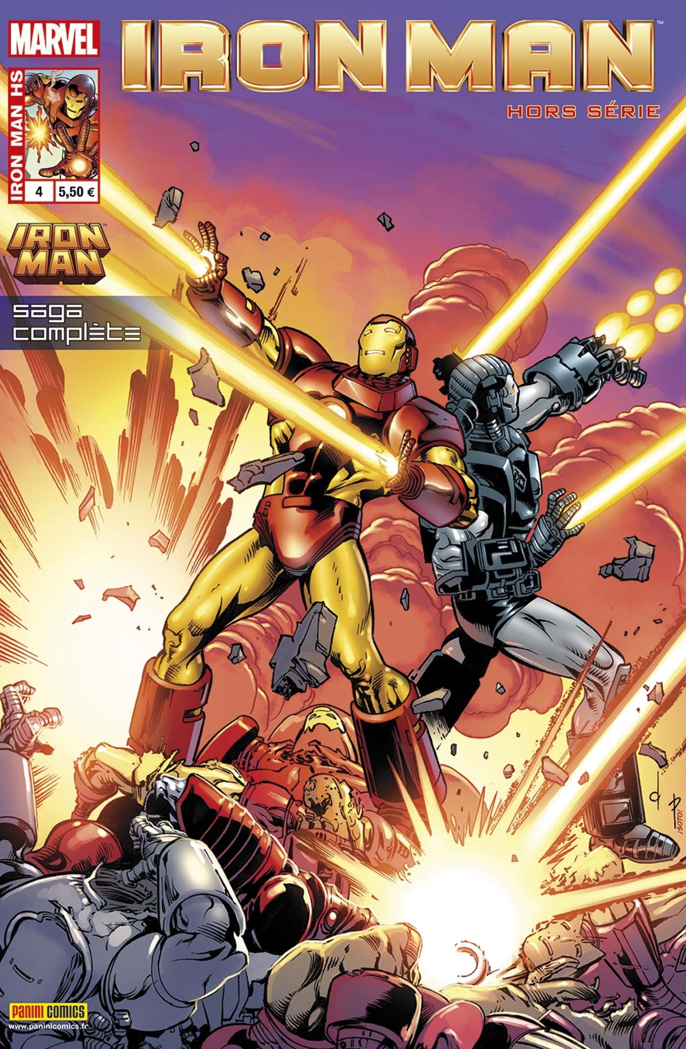 Iron man 2012 hs 004 : la guerre des armures II - prologue 9782809444599