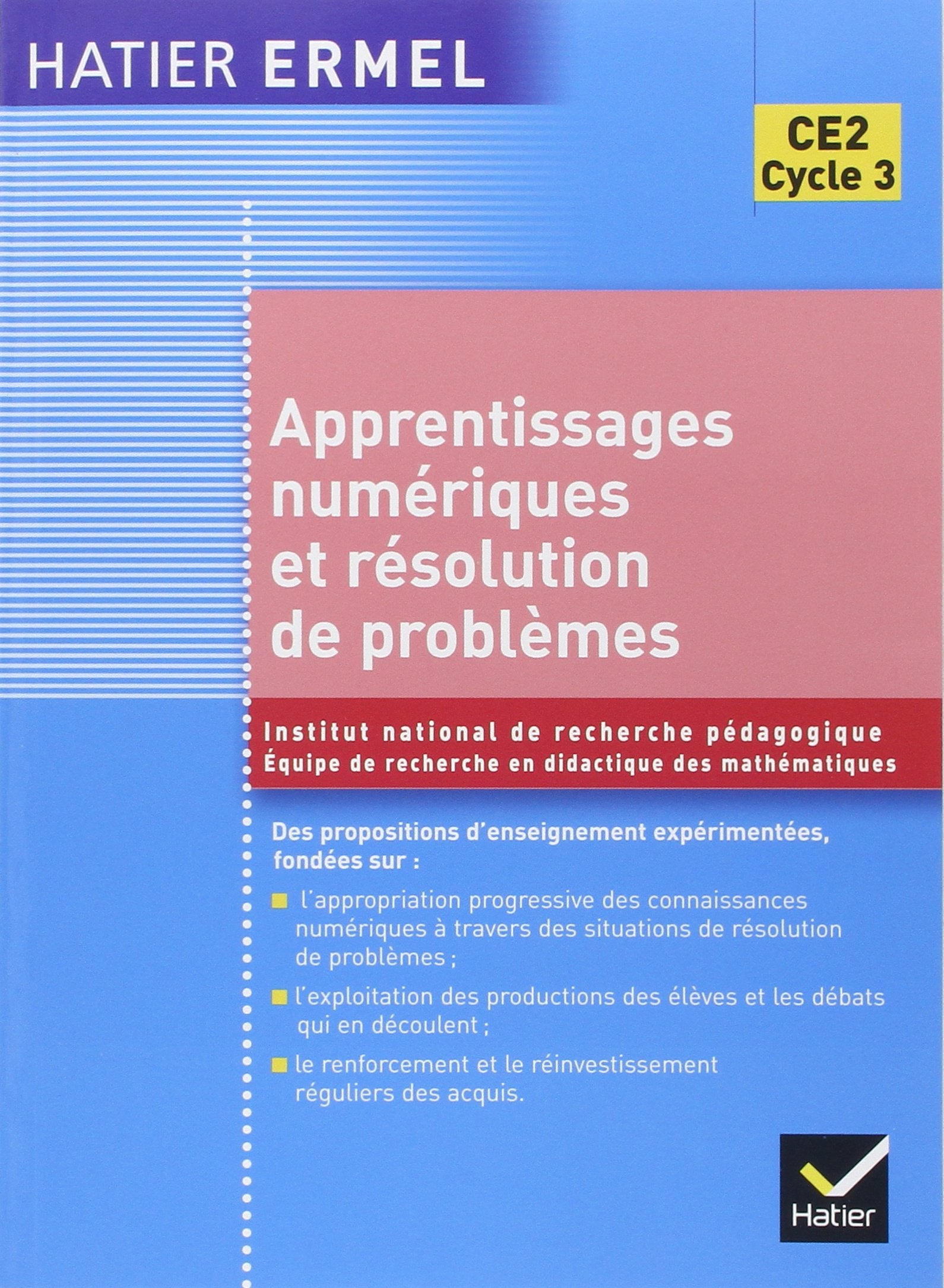 Ermel - Apprentissages numériques et résolution de problèmes CE2 9782218920356