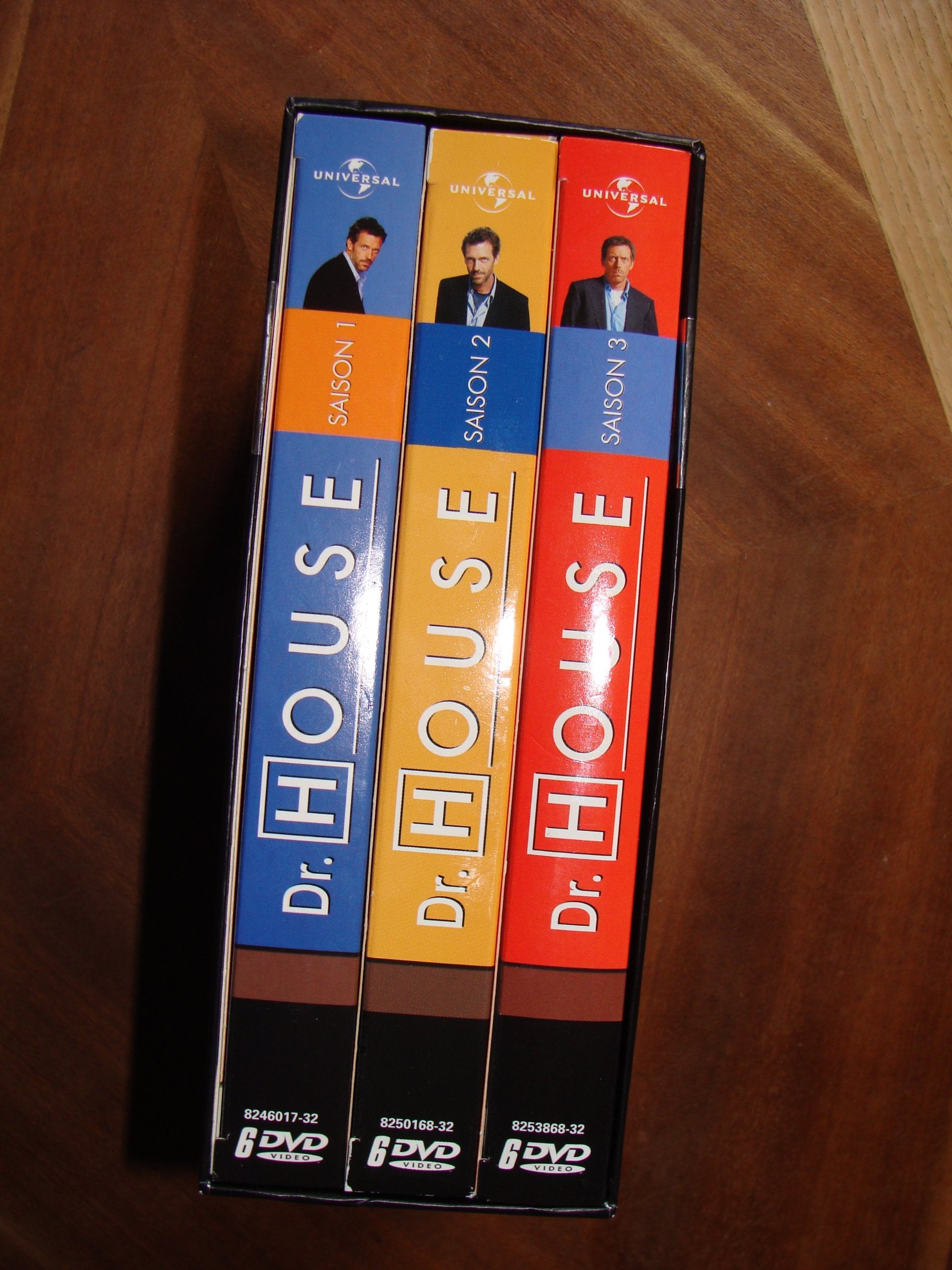 Docteur House : saisons 1 à 3 - Coffret 18 DVD 5050582567335
