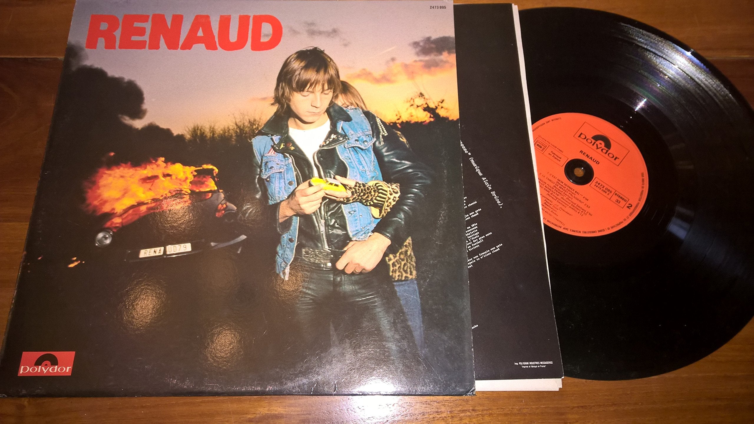 Renaud : ma gonzesse... -disque polydor 2473095