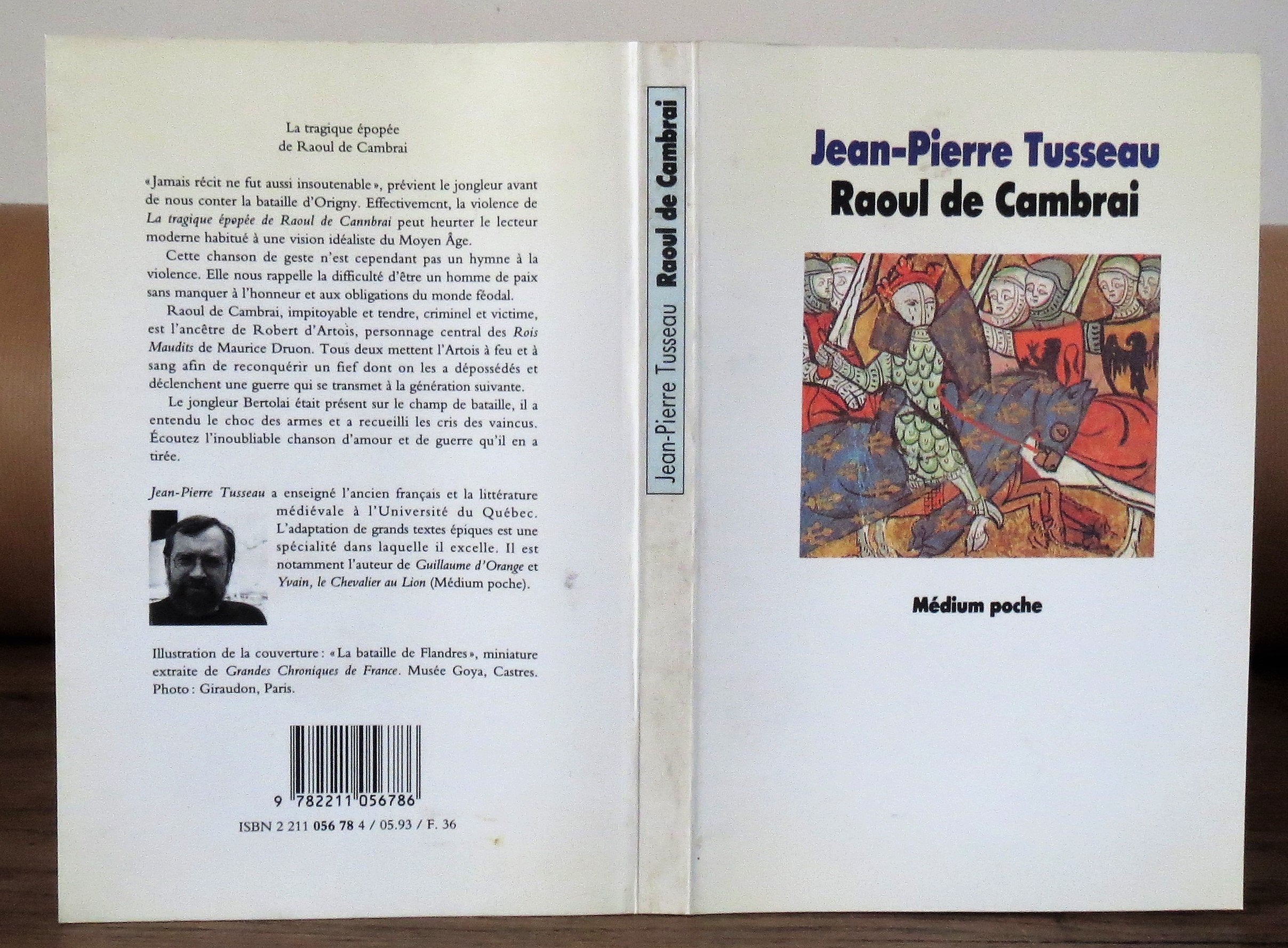 La tragique épopée de Raoul de Cambrai 9782211056786