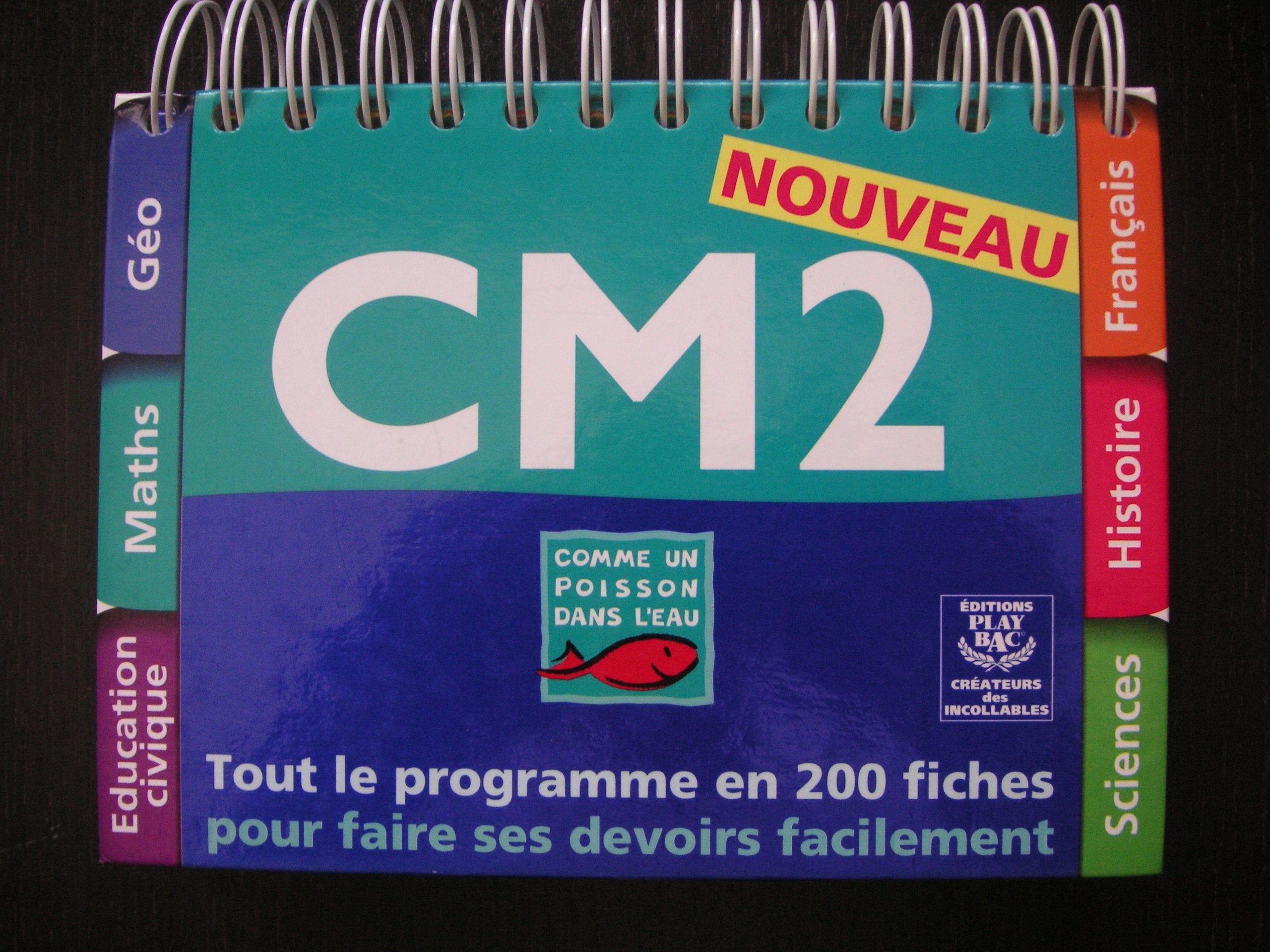 Comme un poisson dans l'eau : CM2 9782842031176