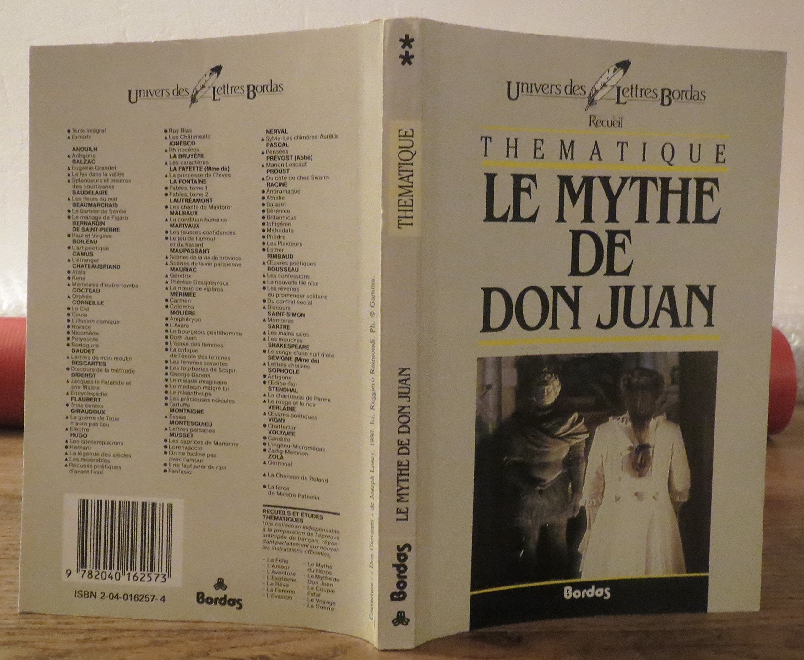 Le mythe de Dom Juan 9782040194543