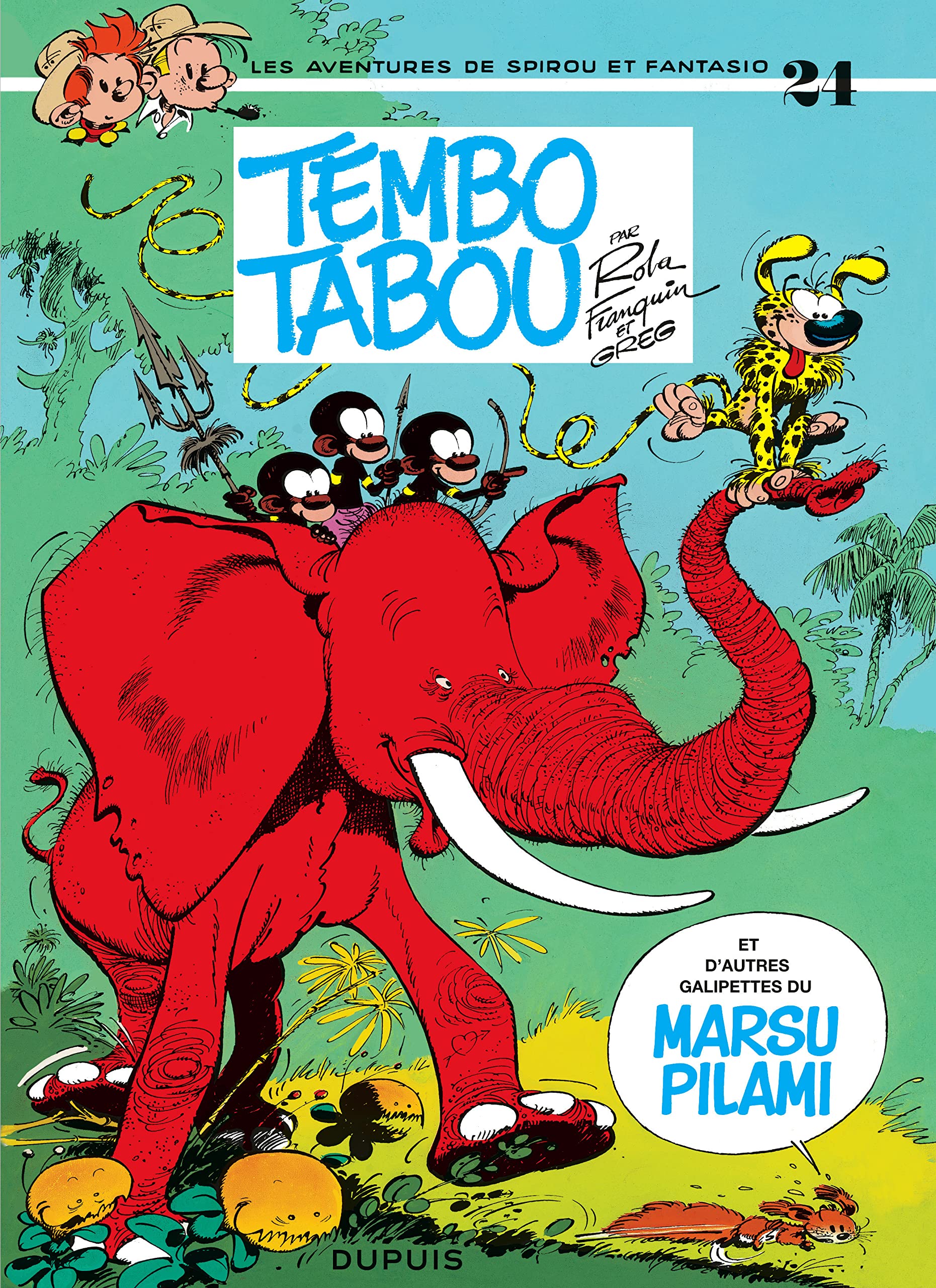 Spirou et Fantasio, tome 24 : Tembo tabou 9782800103518