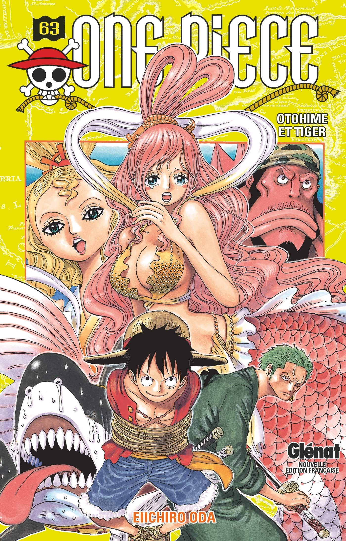 One Piece - Édition originale - Tome 63: Otohime et Tiger 9782723487696
