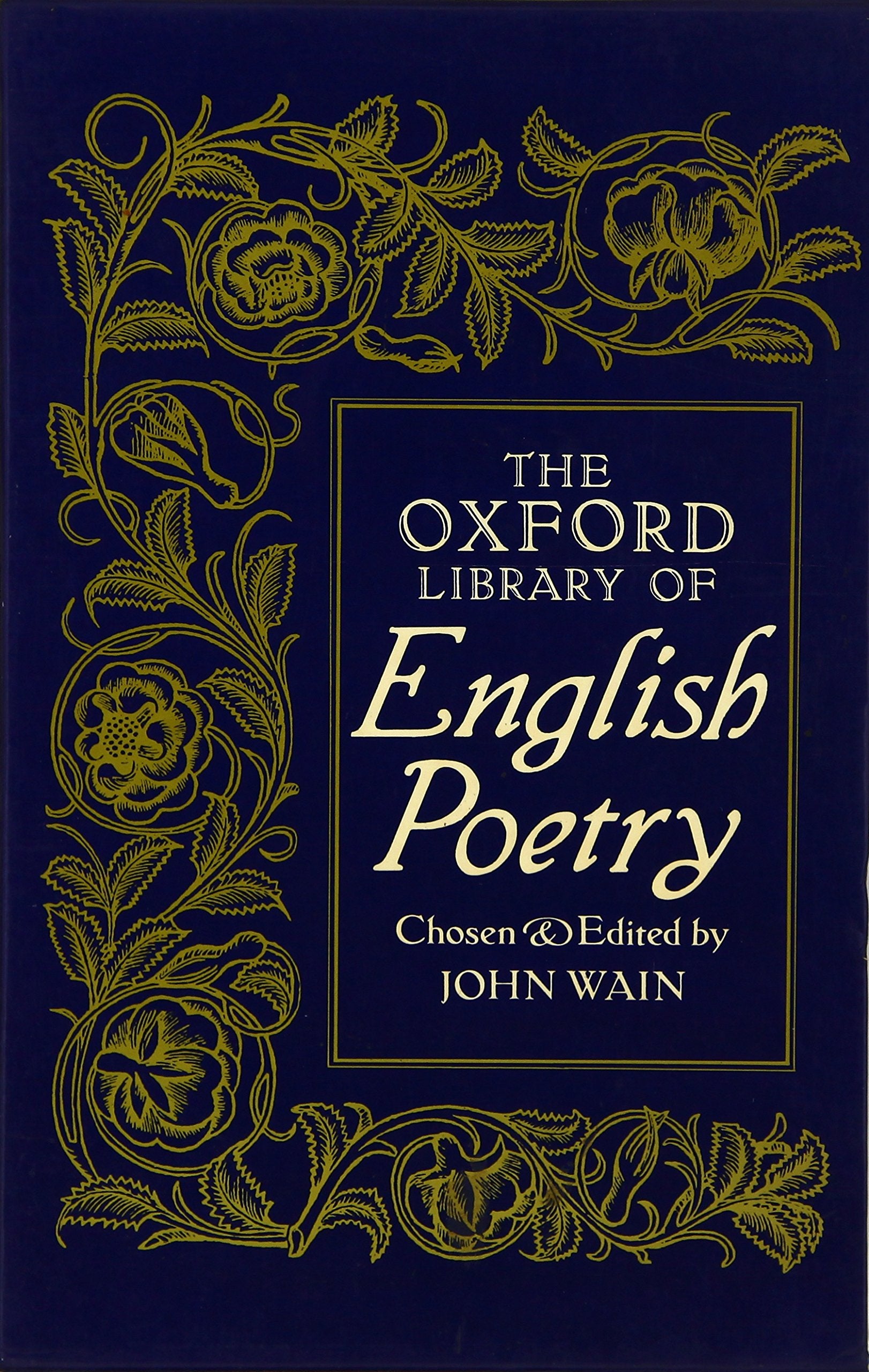 The Oxford Library of English Poetry 9780192122469