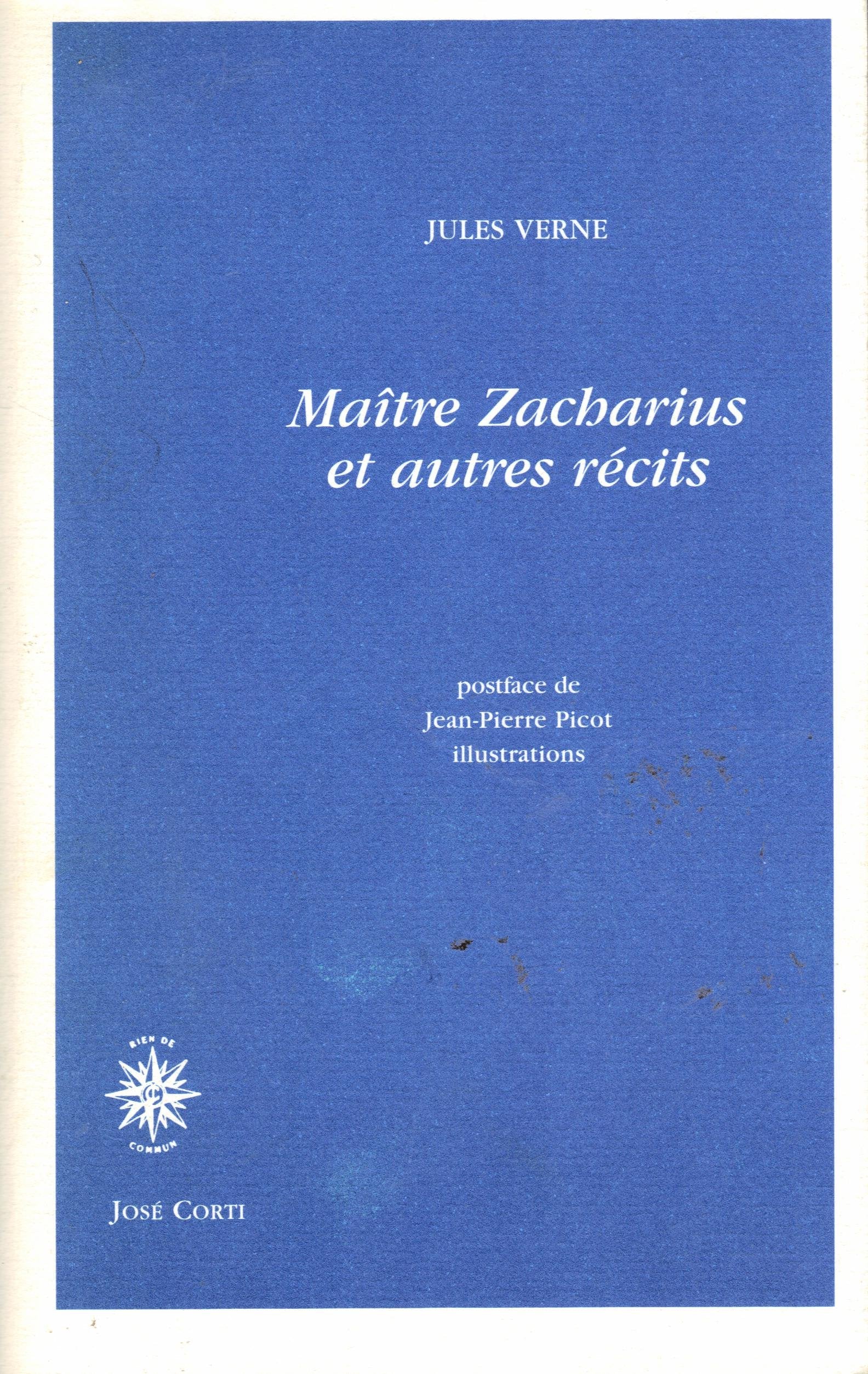Maître Zacharius et autres récits 9782714307057