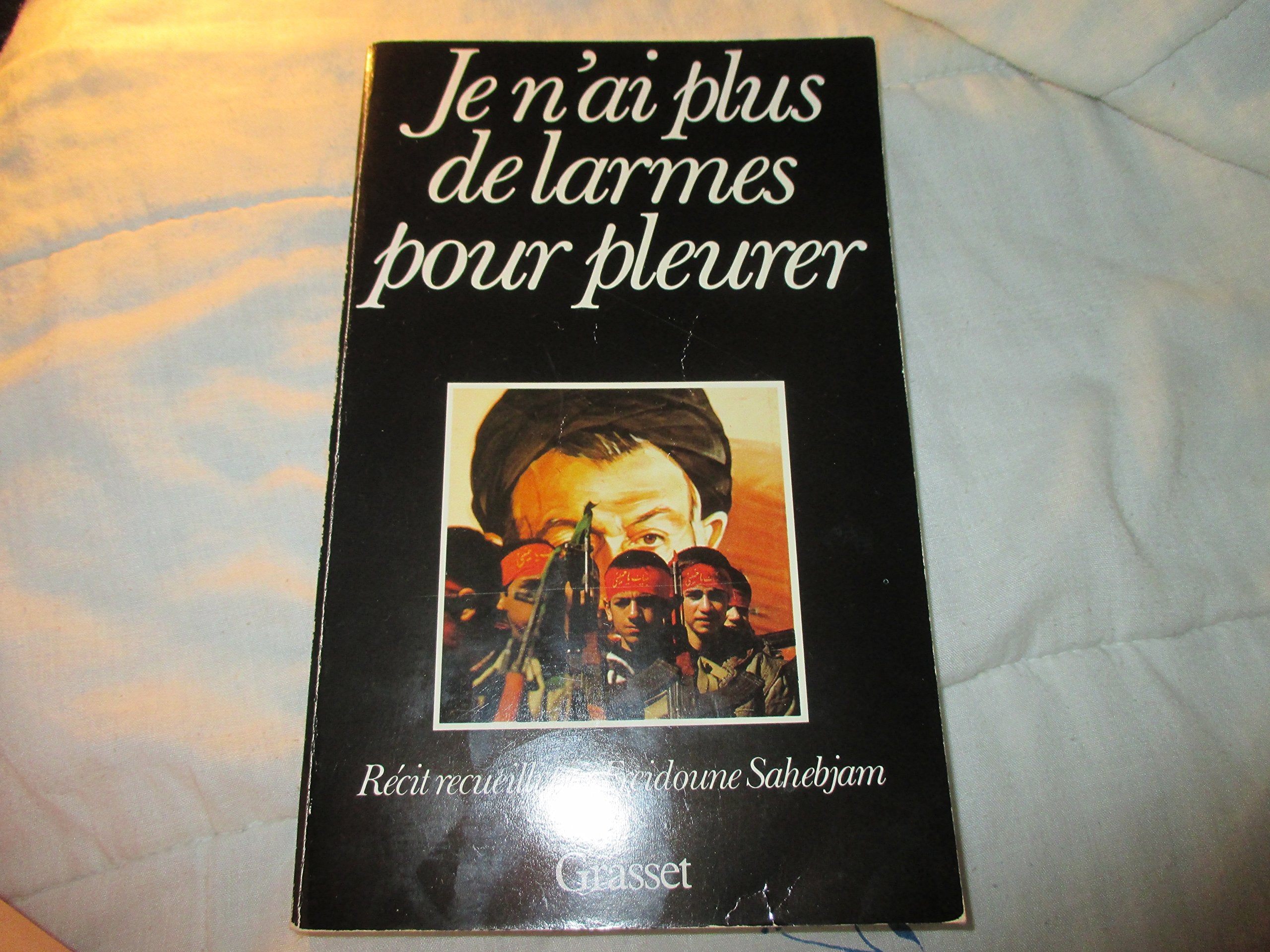 Je n'ai plus de larmes pour pleurer 9782246356318