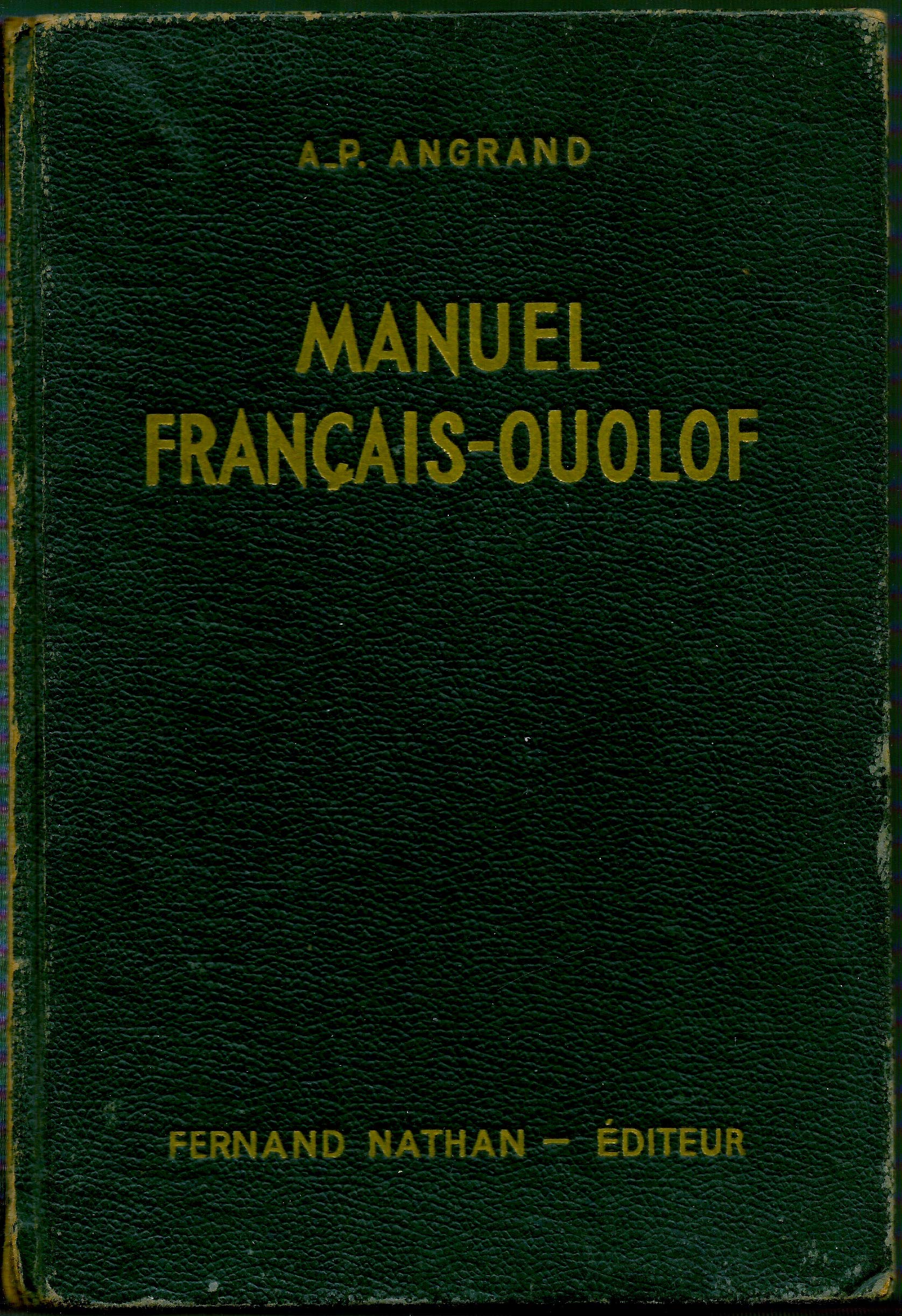 Manuel Français -Ouolof
