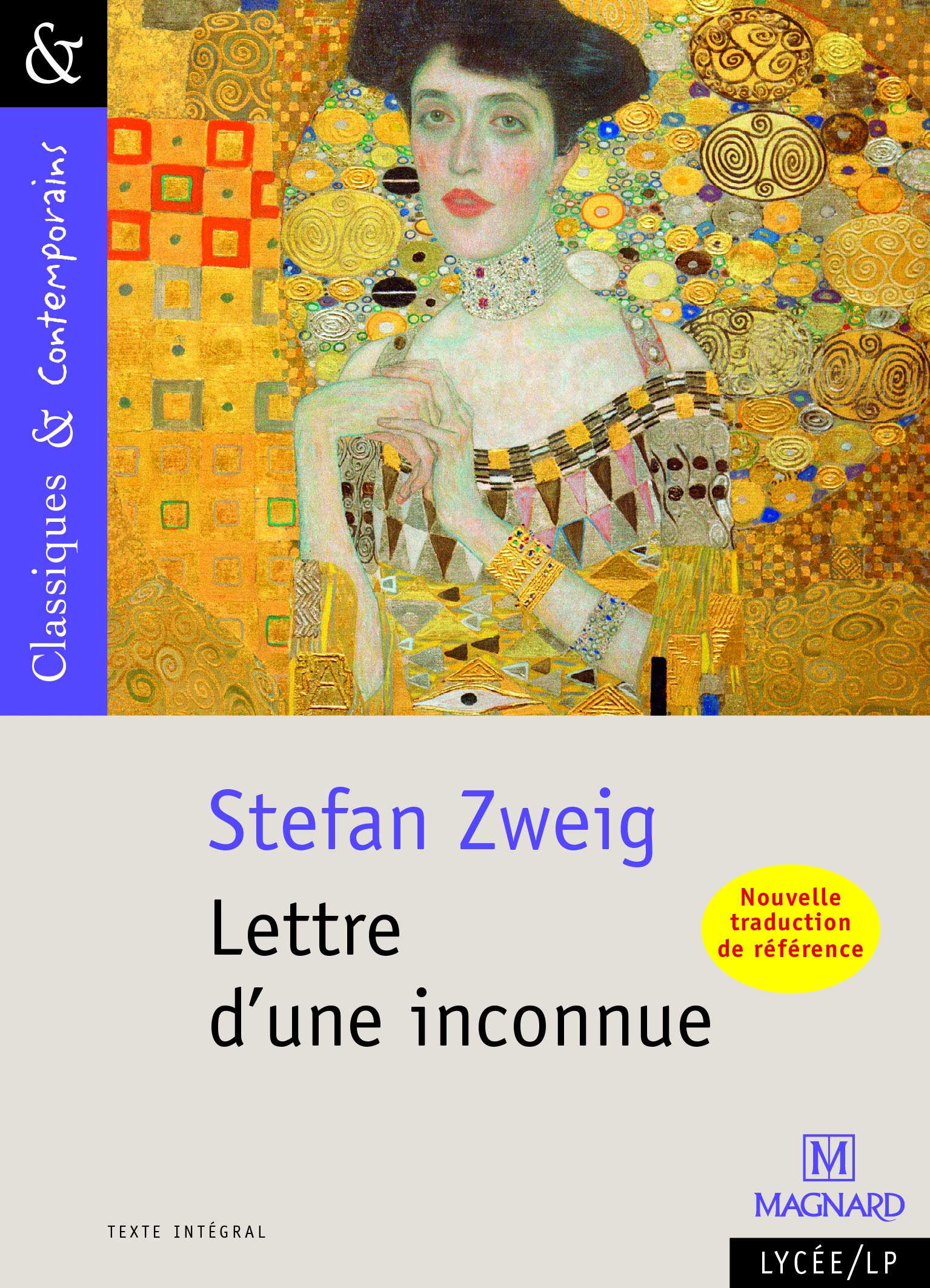 Lettre d'une inconnue - Classiques et Contemporains 9782210740532