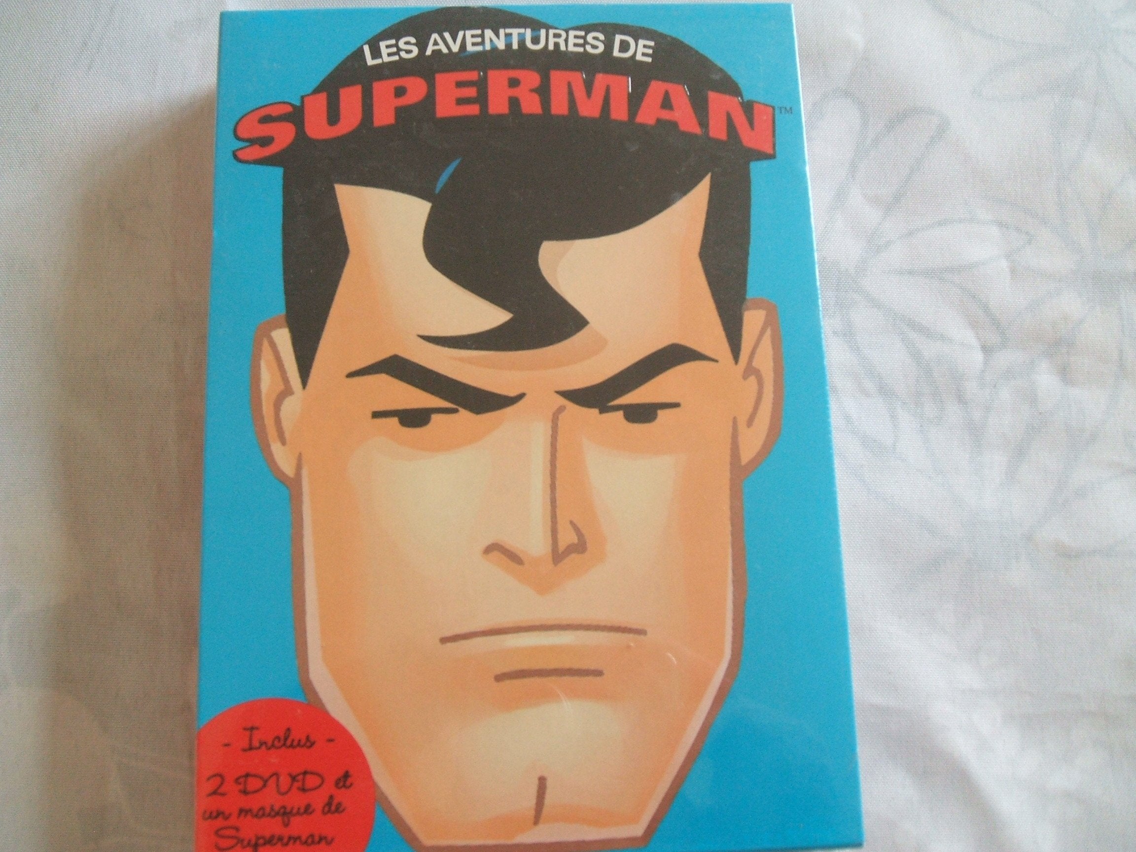 Coffret 2 DVD + 1 Masque-Les Aventures de Superman 5051889068686