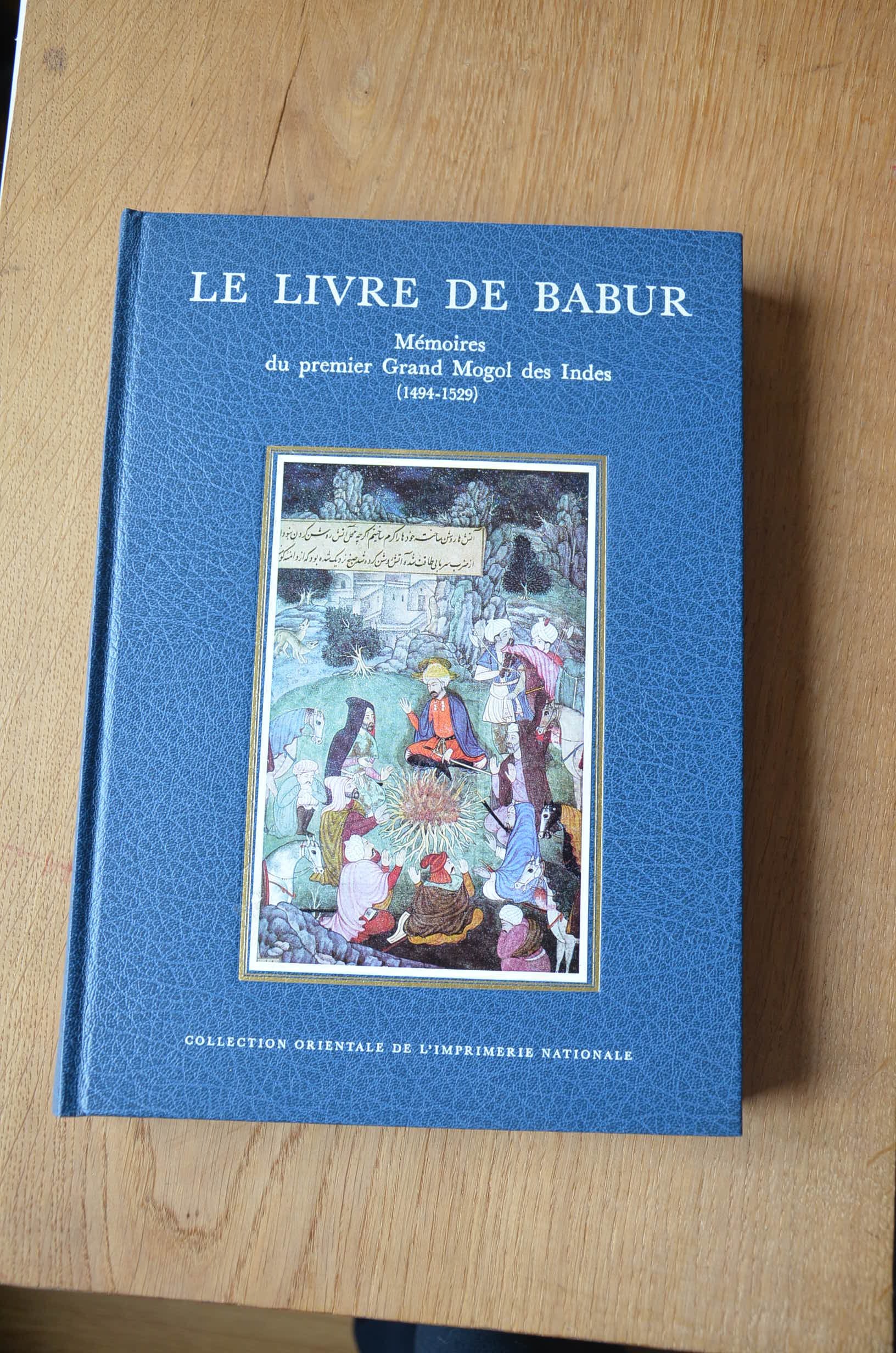 Le livre de Babur : mémoire du premier Grand Mogol des Indes, 1494-1529 9782110808363