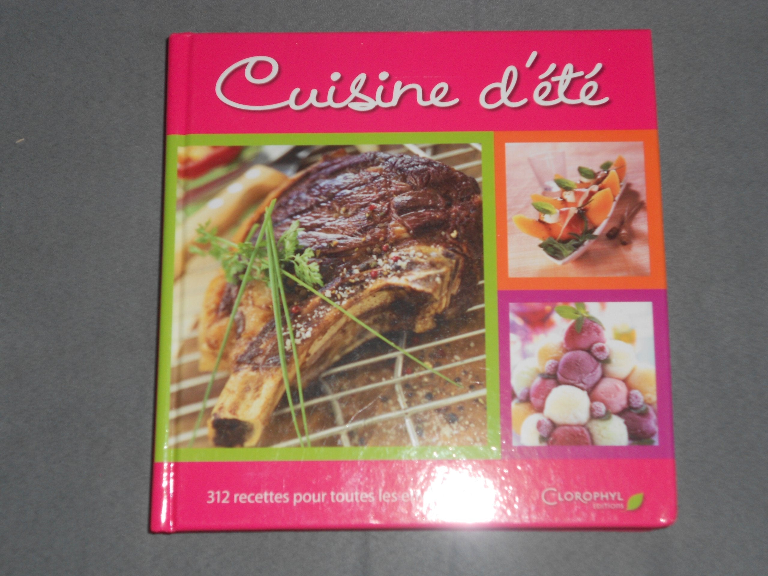 Cuisine d'été 312 RECETTES POUR TOUTES LES ENVIES 9782350860510