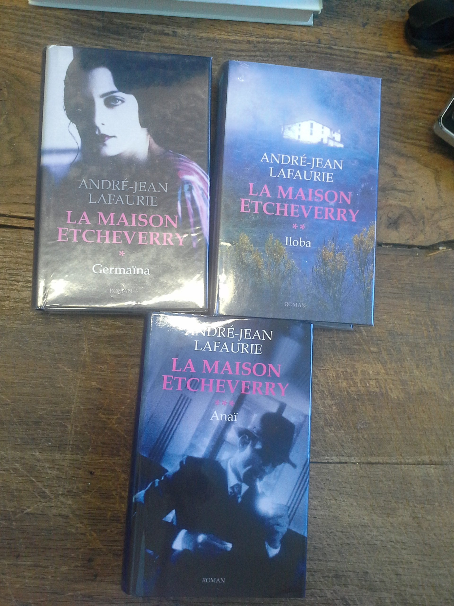 La maison Etcheverry / André-Jean lafaurie / tomes 1, 2, 3