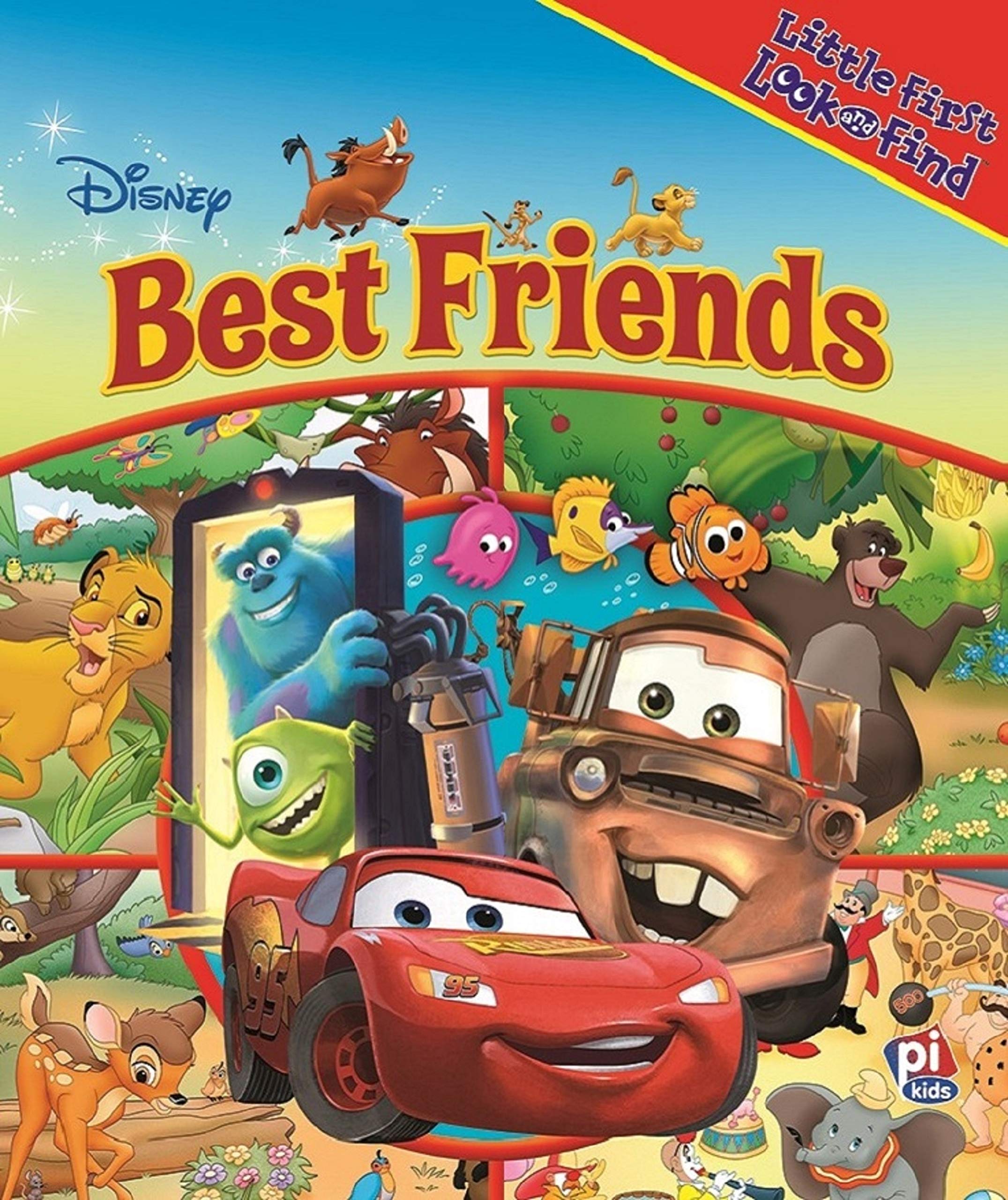 Little First Look and Find Disney Best Friends 9781412784375