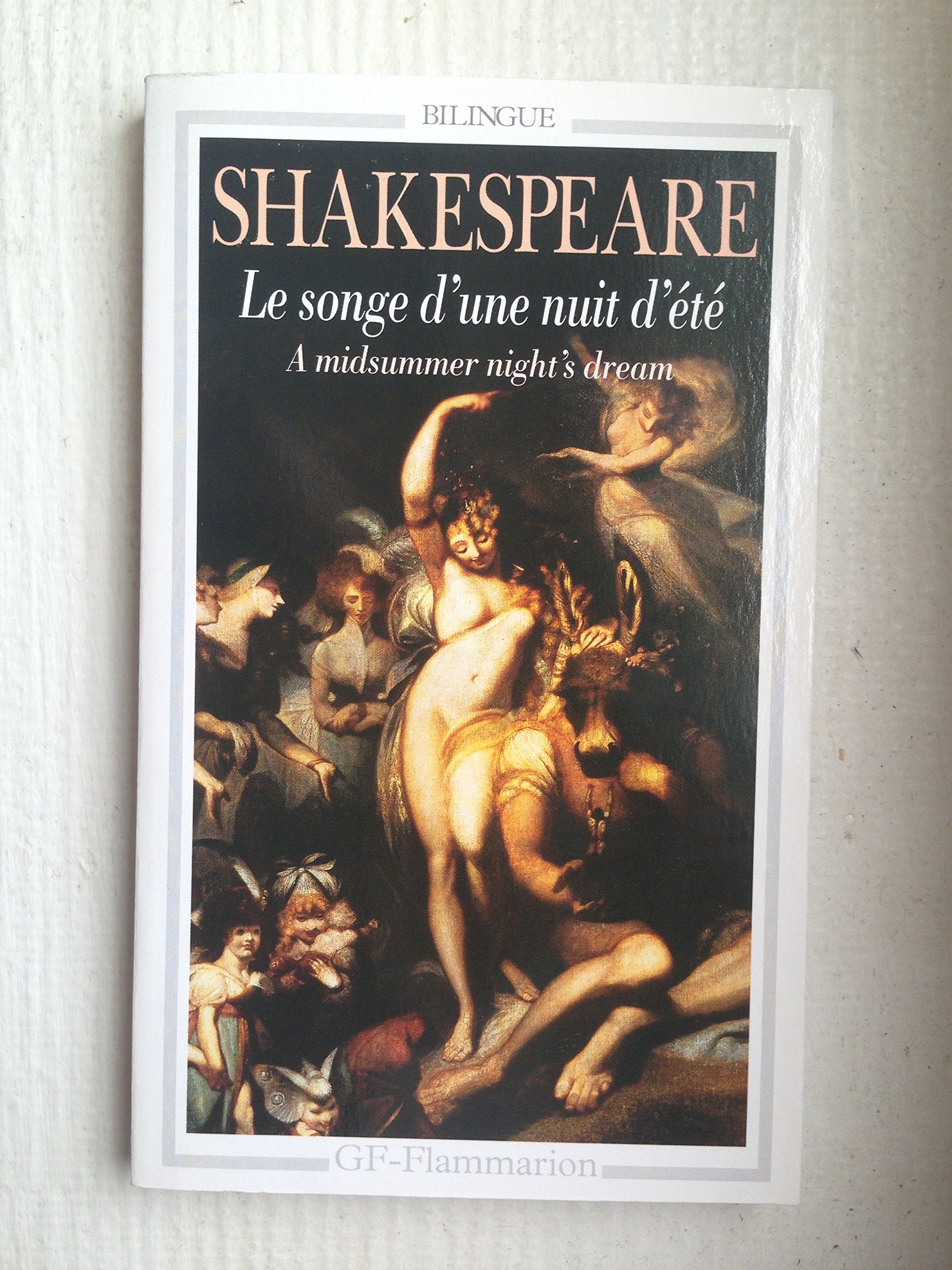 Le songe d'une nuit d'été - A Midsummer night's dream, édition bilingue (français-anglais) 9782080708915