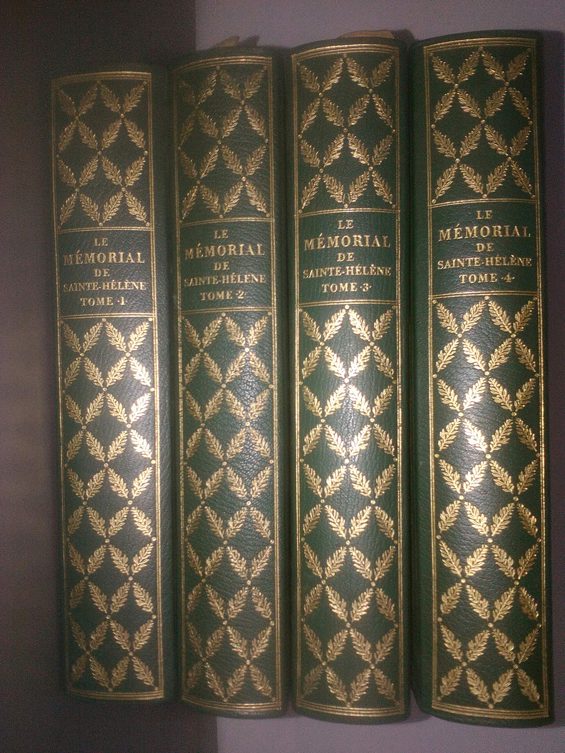 Le mémorial de saint hélène / 4 tomes ( complet )