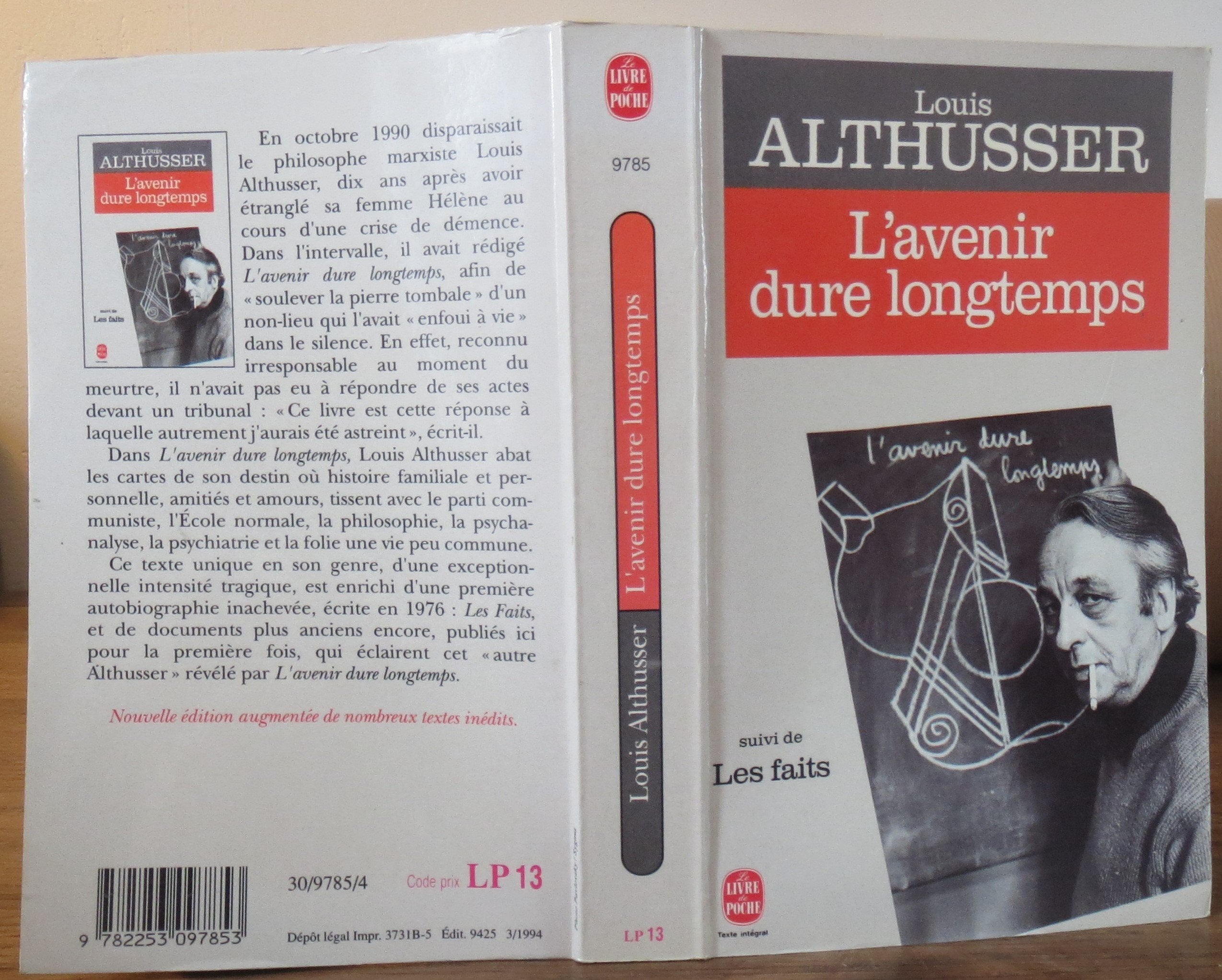 L'Avenir dure longtemps, suivi de Les faits 9782253097853