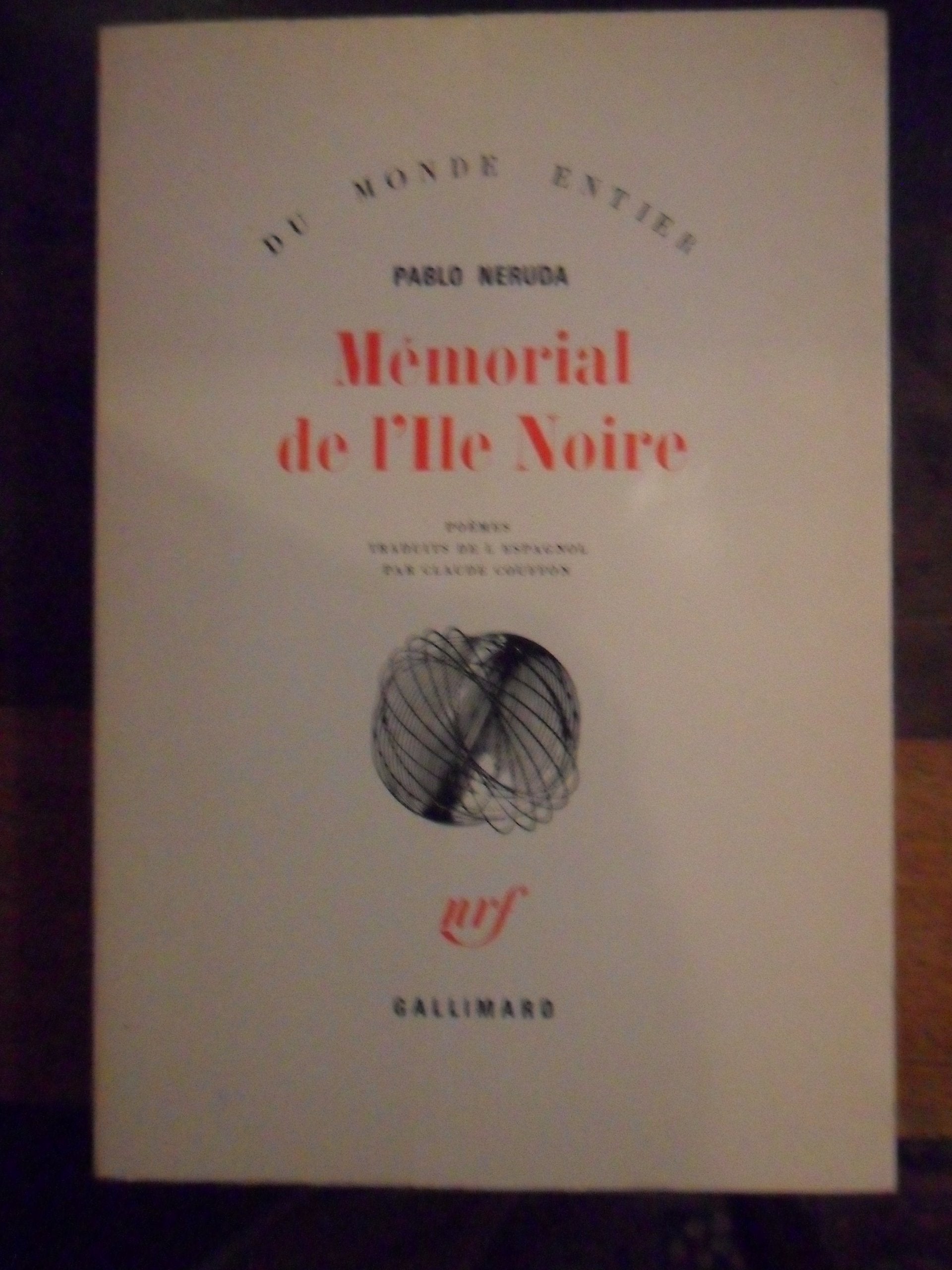 Le mémorial de l'Ile-Noire 9782070272419