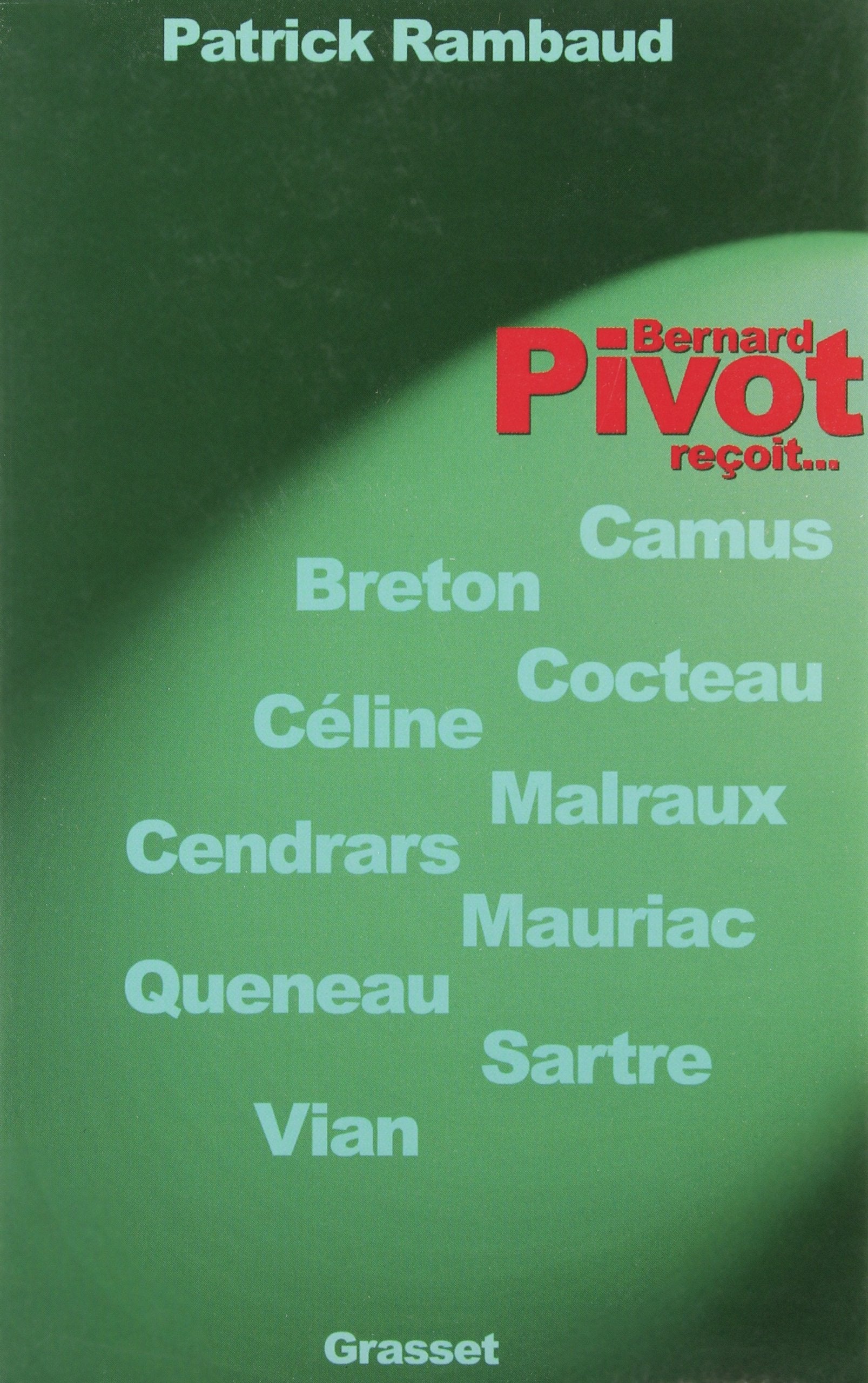 Bernard Pivot reçoit 9782246620013