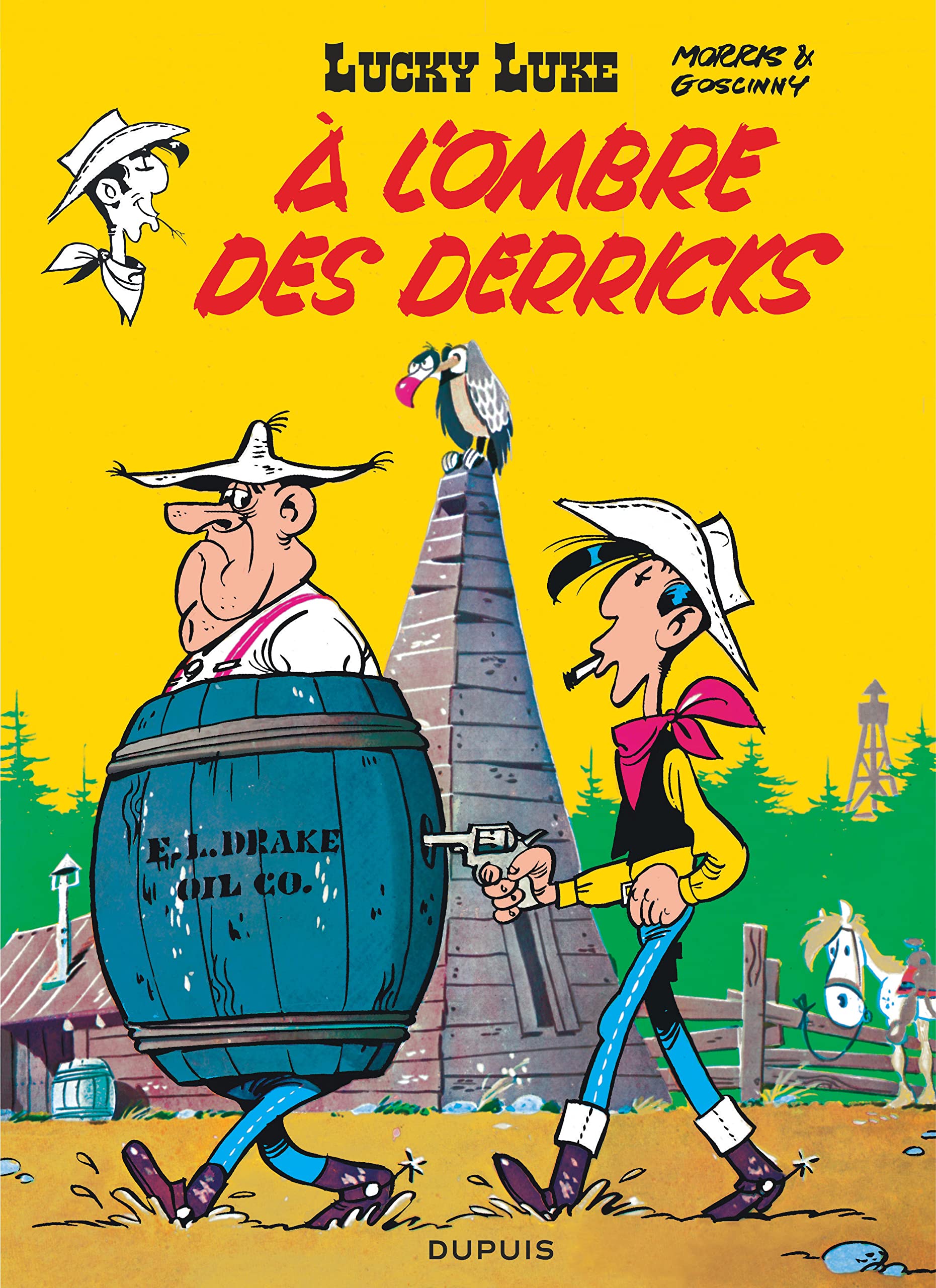 Lucky Luke, tome 18 : A l'ombre des derricks 9782800114583