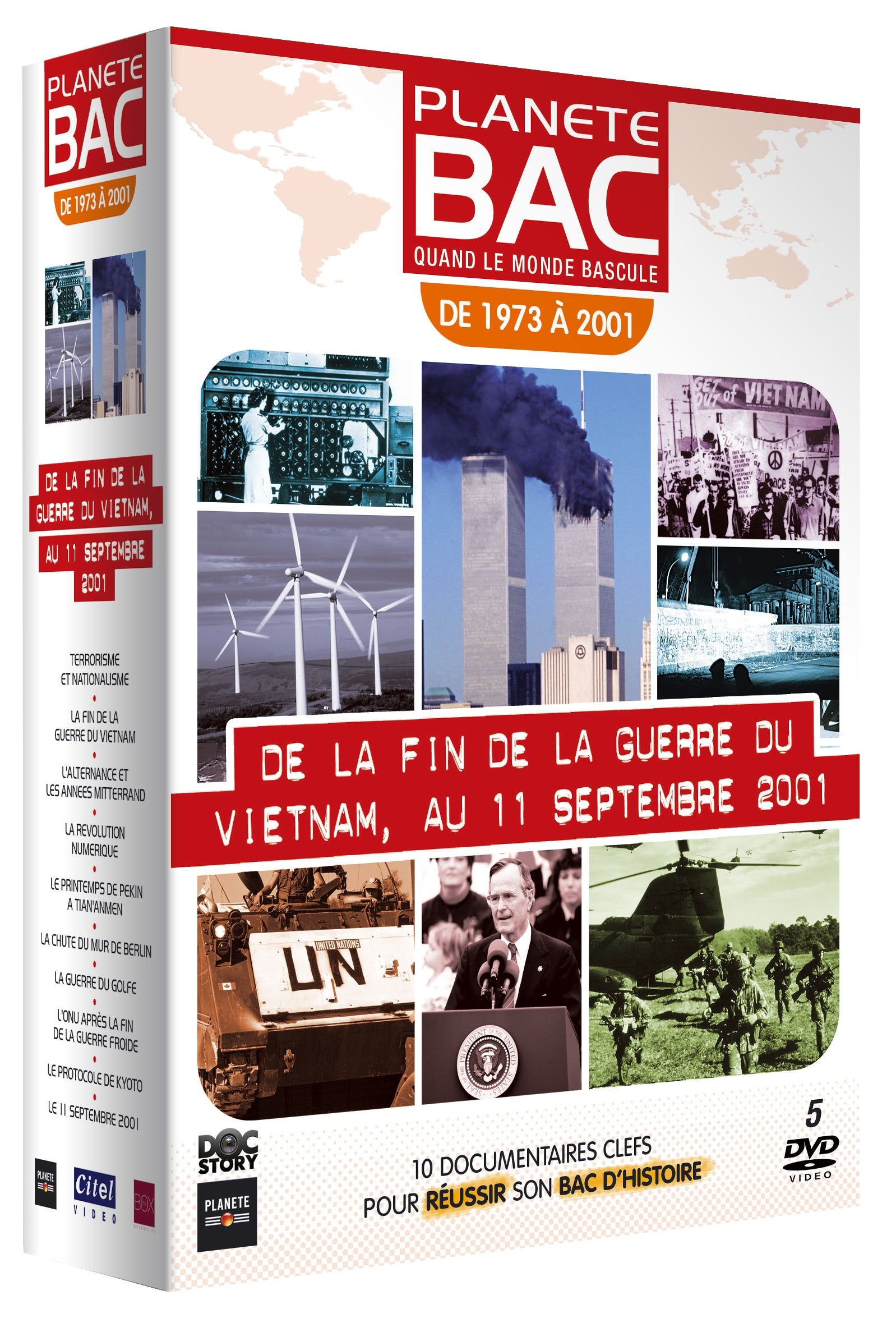 Planète Bac - Quand le monde bascule - Coffret 3 : 1973-2001 3309450033727
