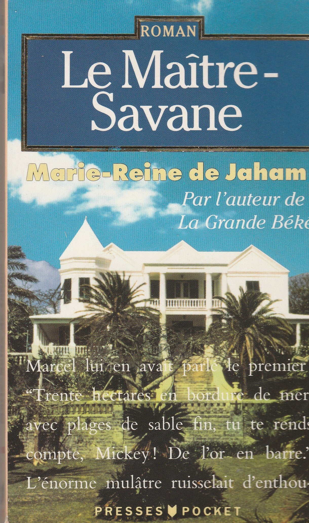 Le Maitre Savane 9782266051217