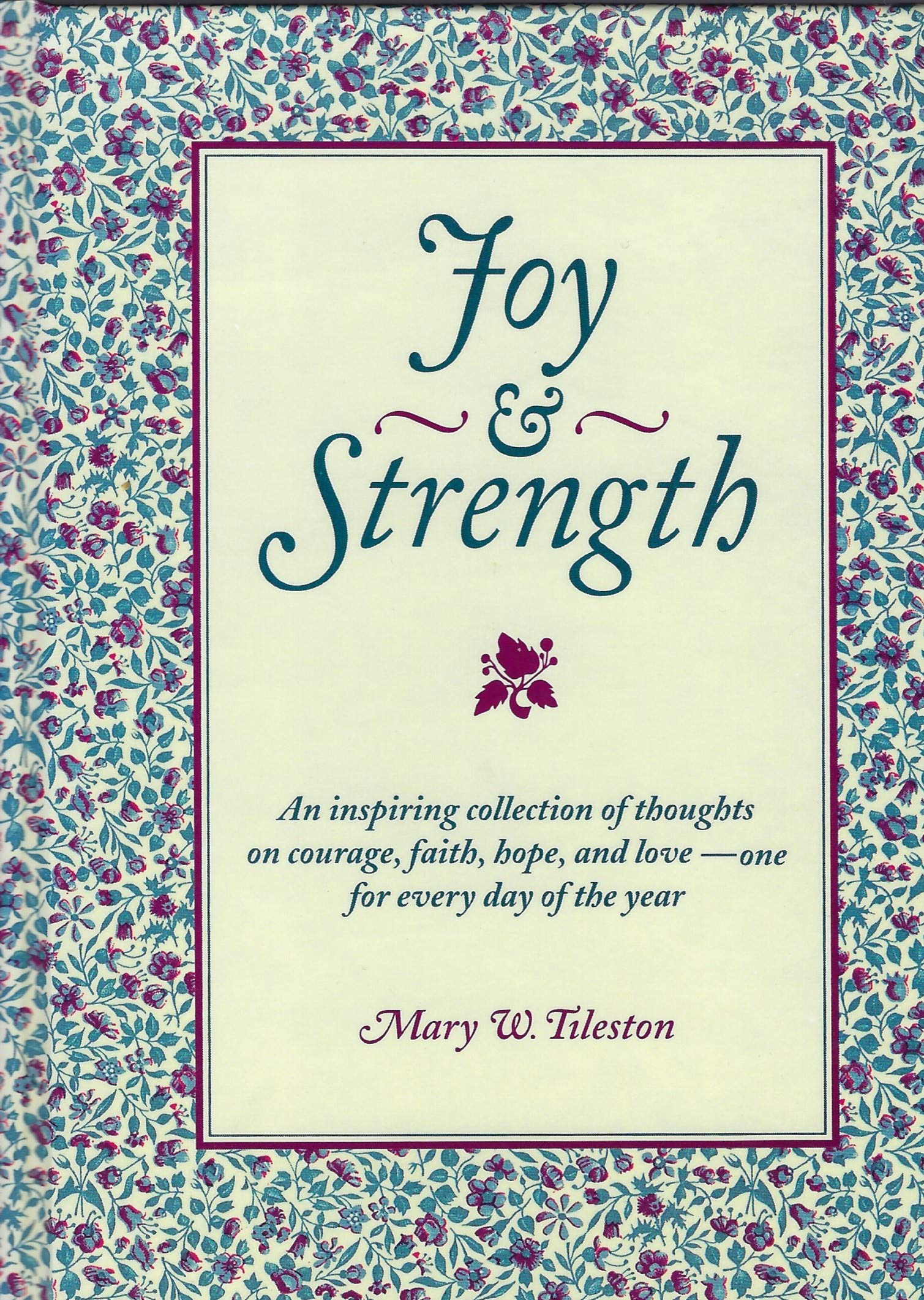 Joy & Strength 9781566190893