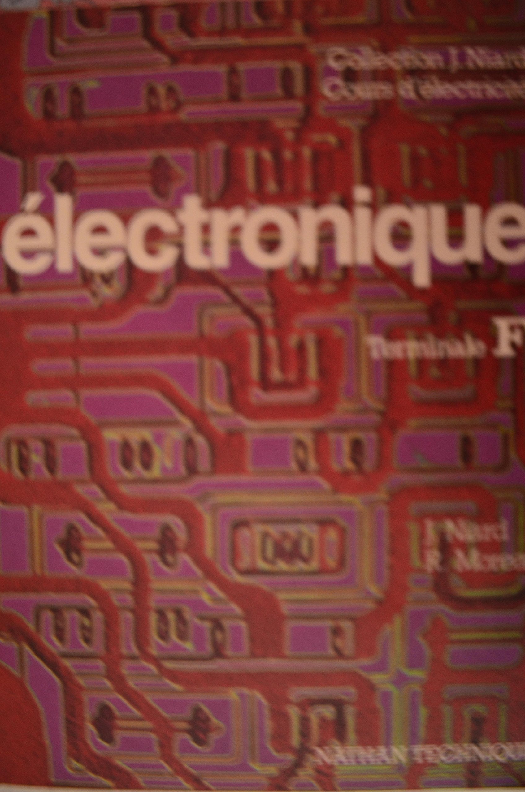 Electronique, Terminale F3 9782091814636
