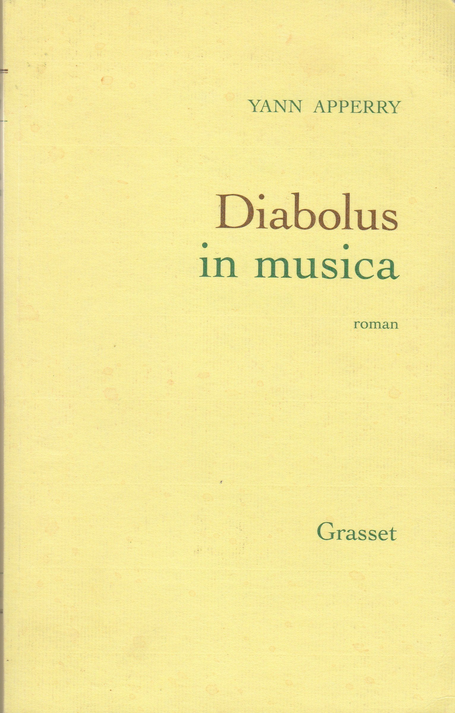 Diabolus in musica - Prix Médicis 2000 9782702862735
