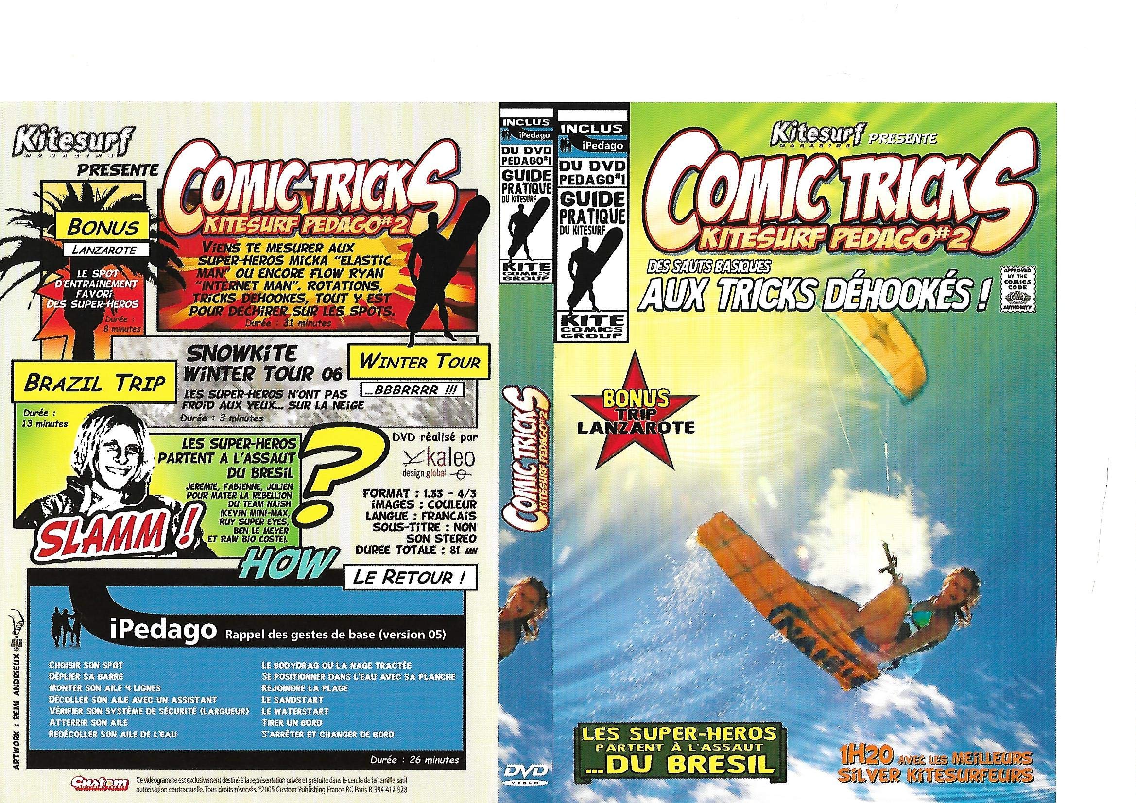 Comic trics - Kitesurf pedago 2 3530941010204