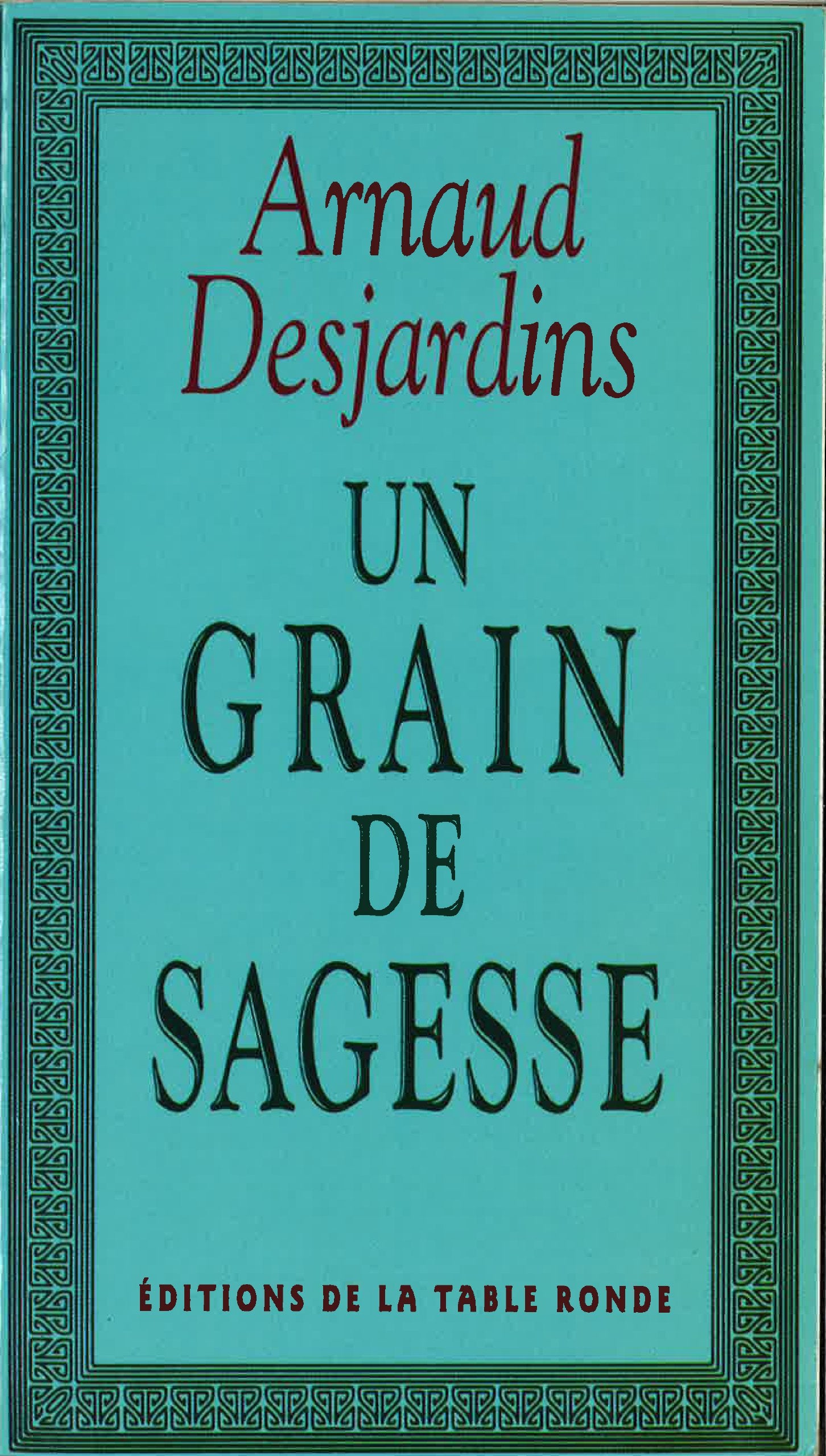 Un grain de sagesse 9782710300717