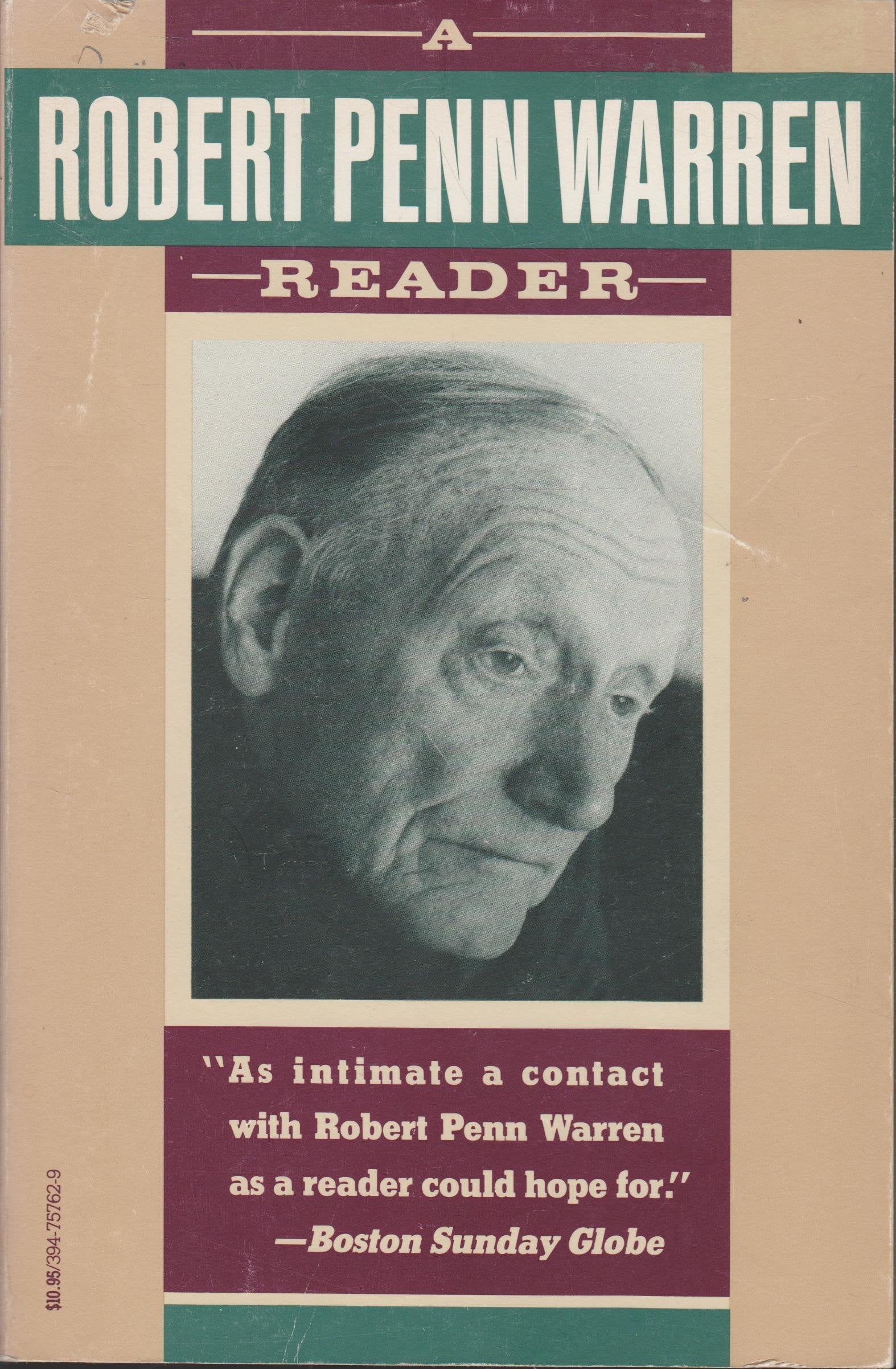 A Robert Penn Warren Reader 9780394757629