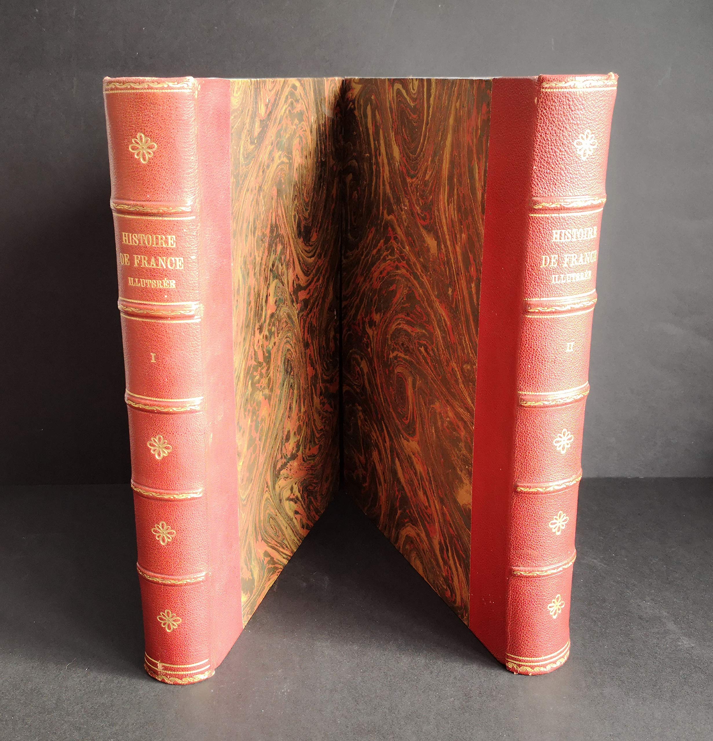 Histoire de France illustrée / Maxime Petit / tomes 1 & 2 Des origines à 1610 - de 1610 à 1871 -