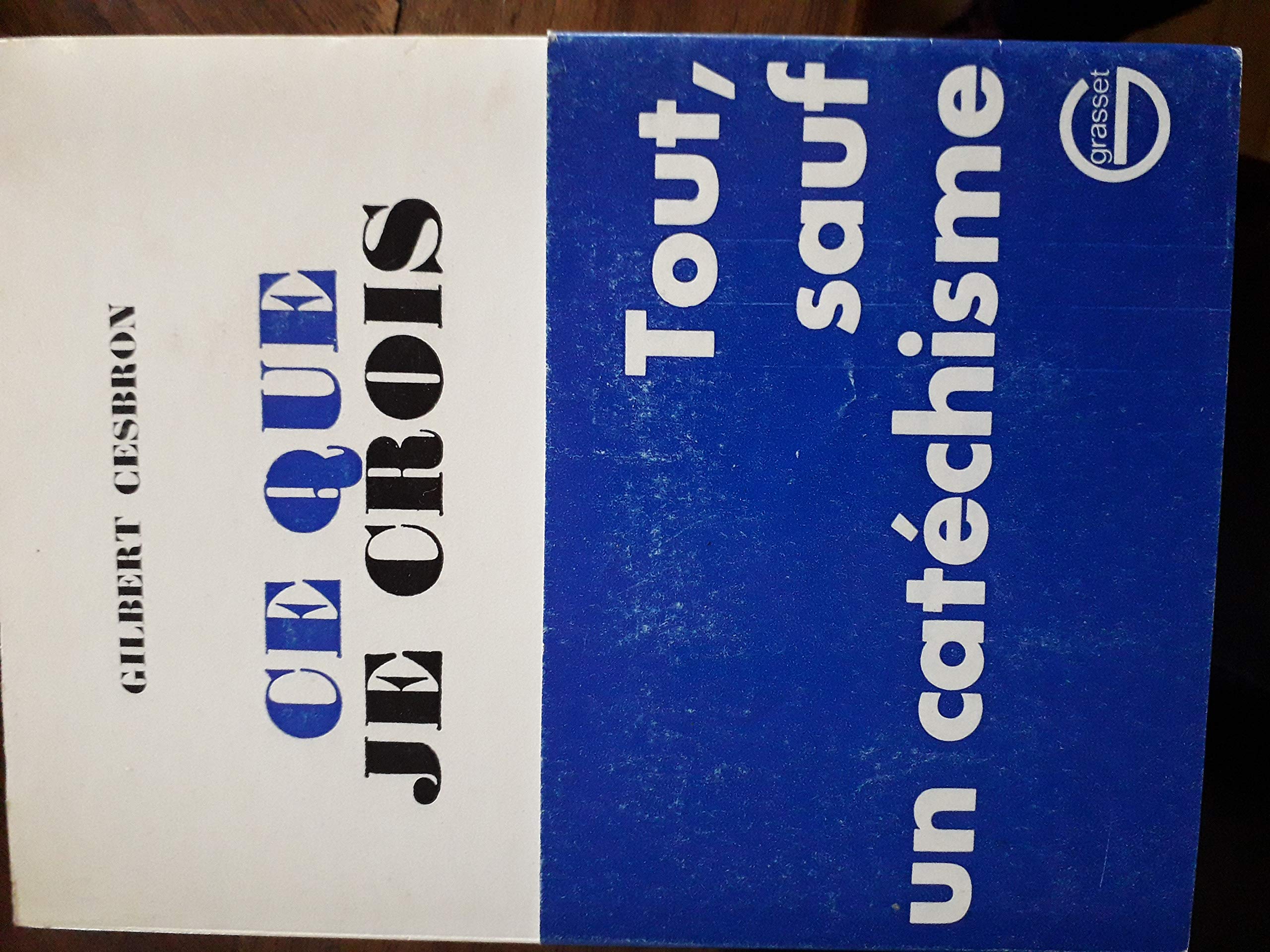 Ce que je crois 9782246004905