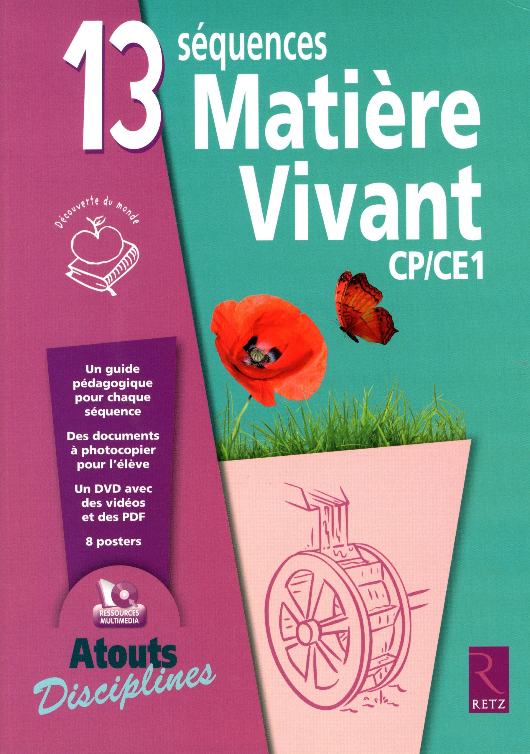 13 séquences Matière Vivant (+ DVD-Rom) 9782725631035