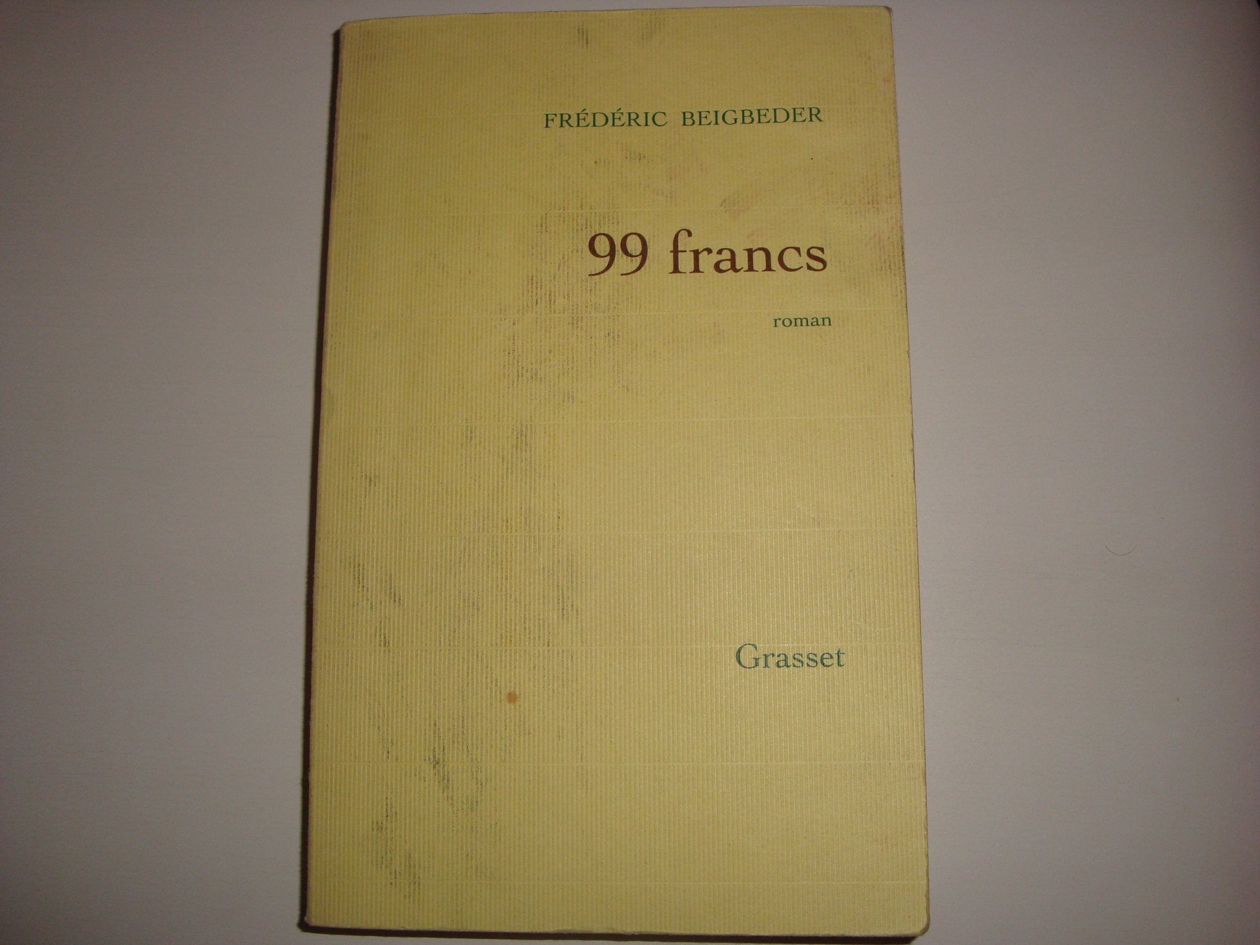 99 francs 9782246567615
