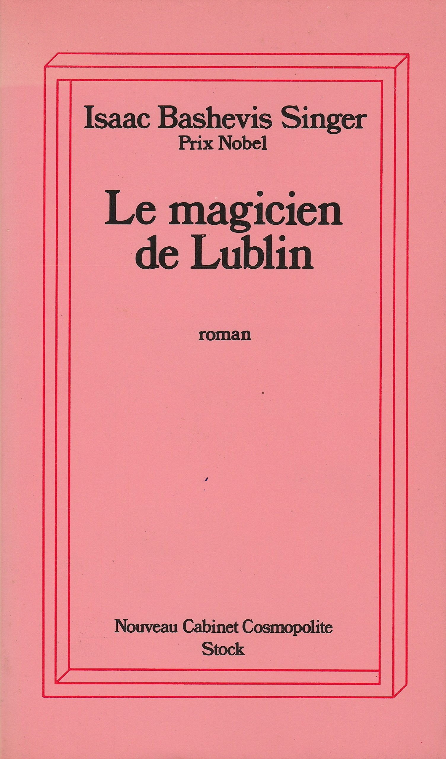 Le Magicien De Lublin 9782234016125