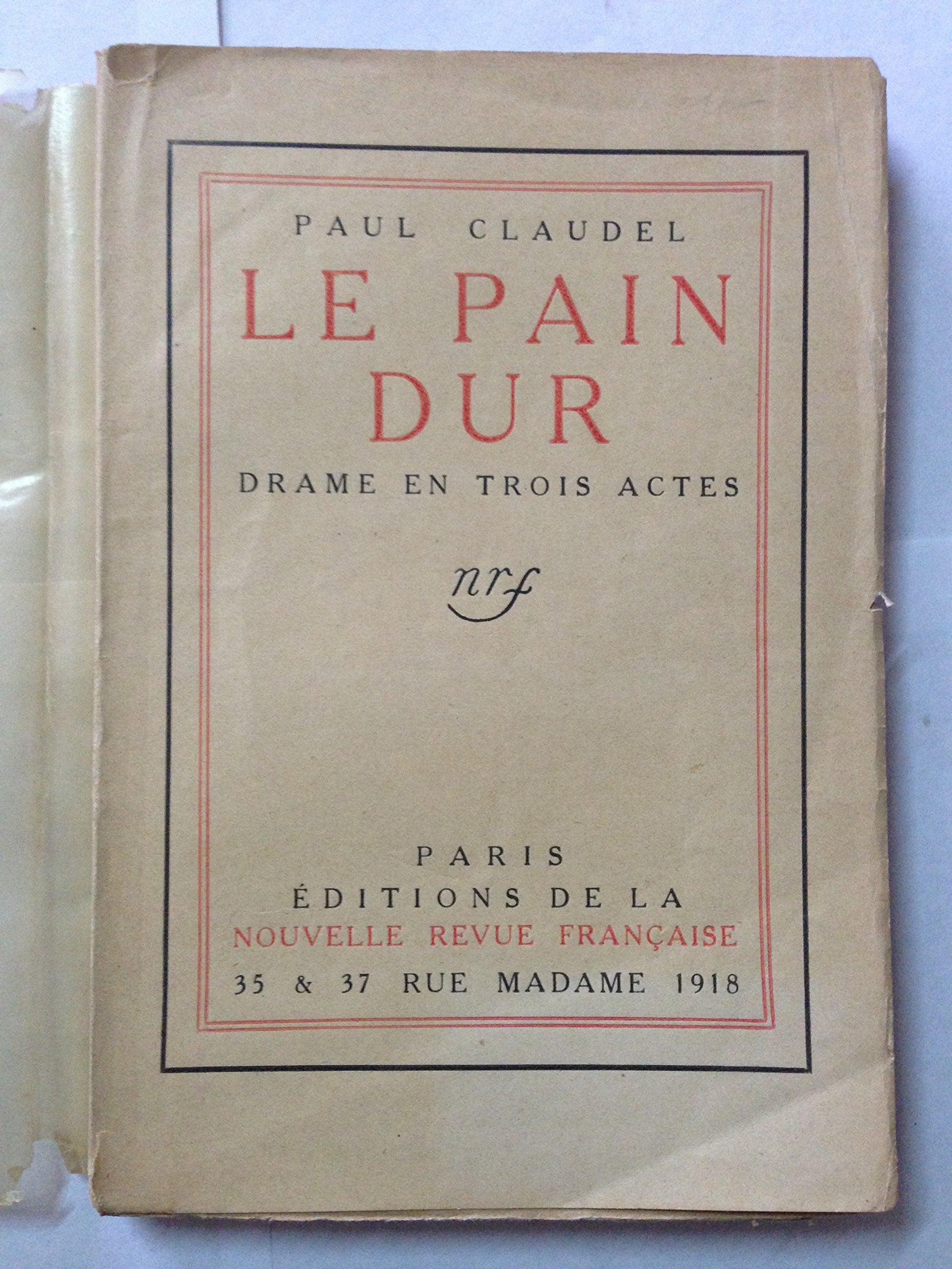 Le Pain dur 9782070214785