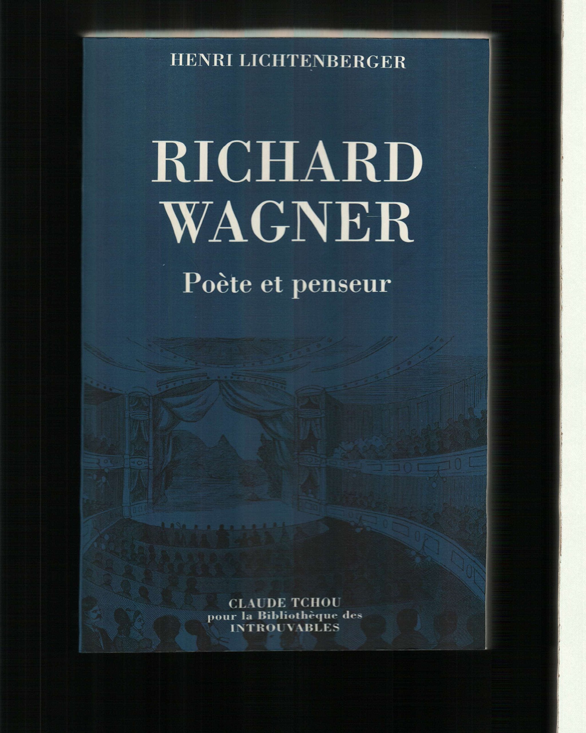 Richard Wagner : poète et penseur 9782845750173